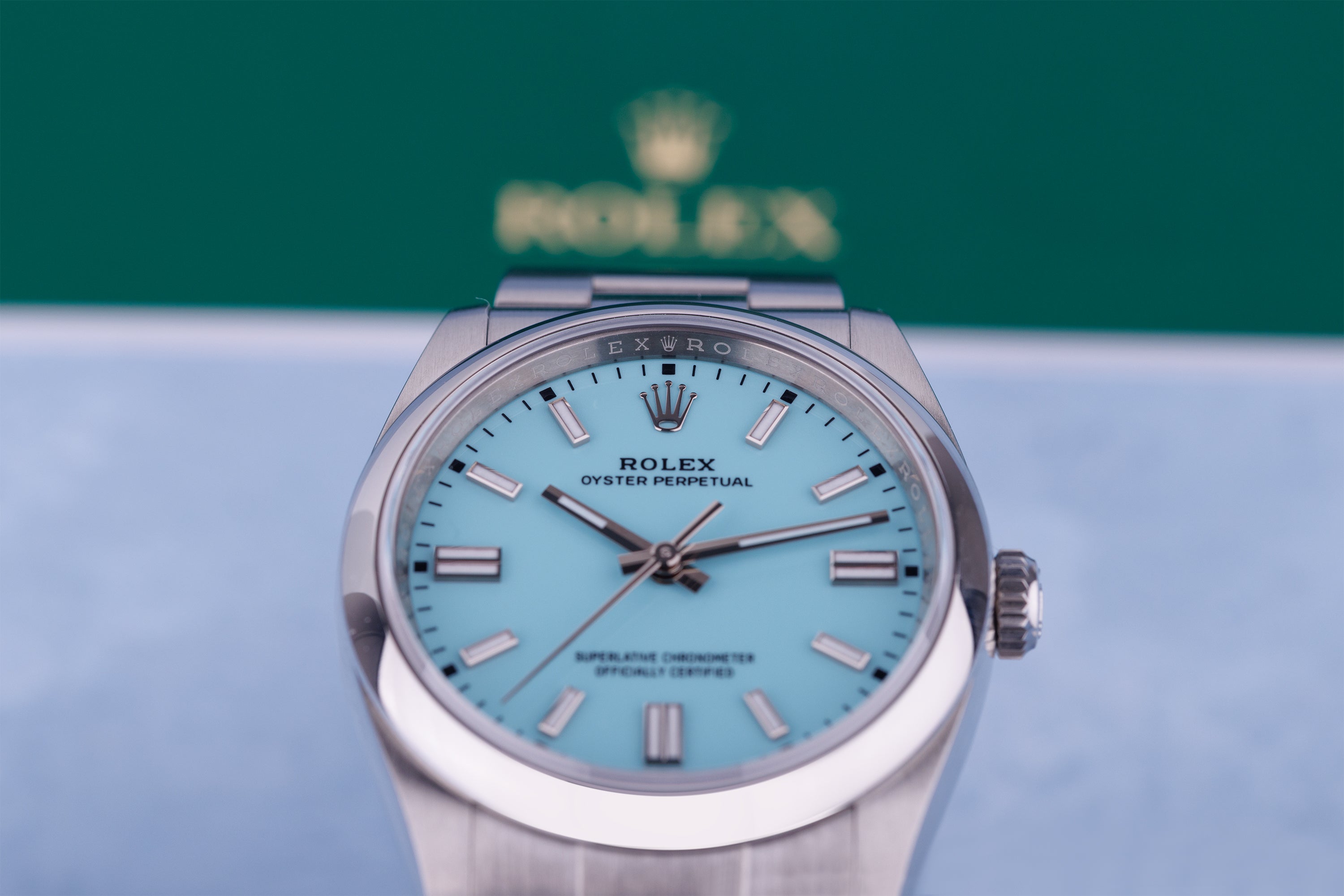Rolex Oyster Perpetual 36mm | REF. 126000 | Tiffany Blue Dial | Box & Papers | 2023