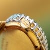 Chopard | REF. 5053 1 | Rare Opal Dial & Large Diamond Bezel | Oblong Case | 18k Yellow Gold | 1970s