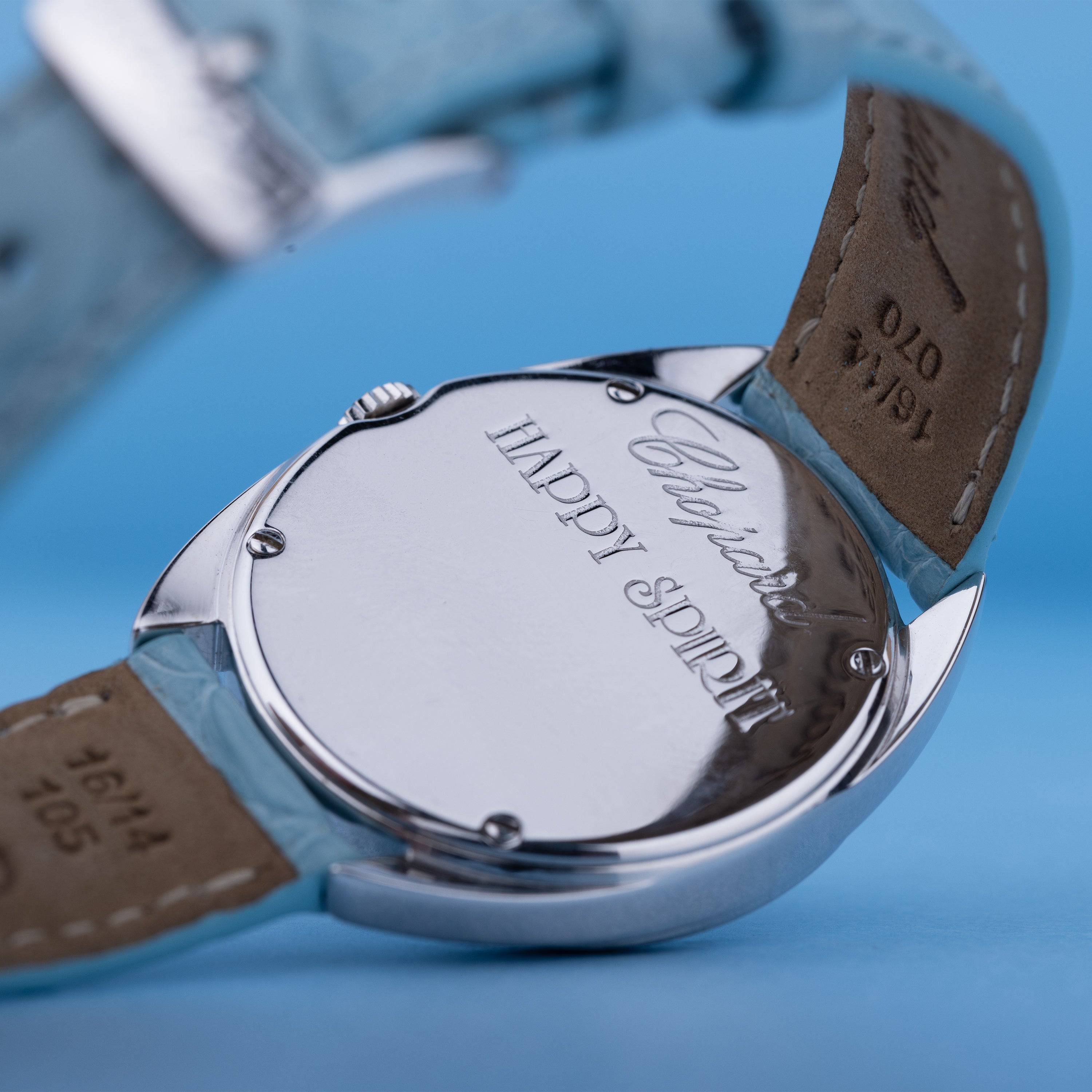 Chopard Happy Spirit | REF. 20/7082-20 | Mother of Pearl | Diamond Bezel Rings | 18k White Gold | 32mm