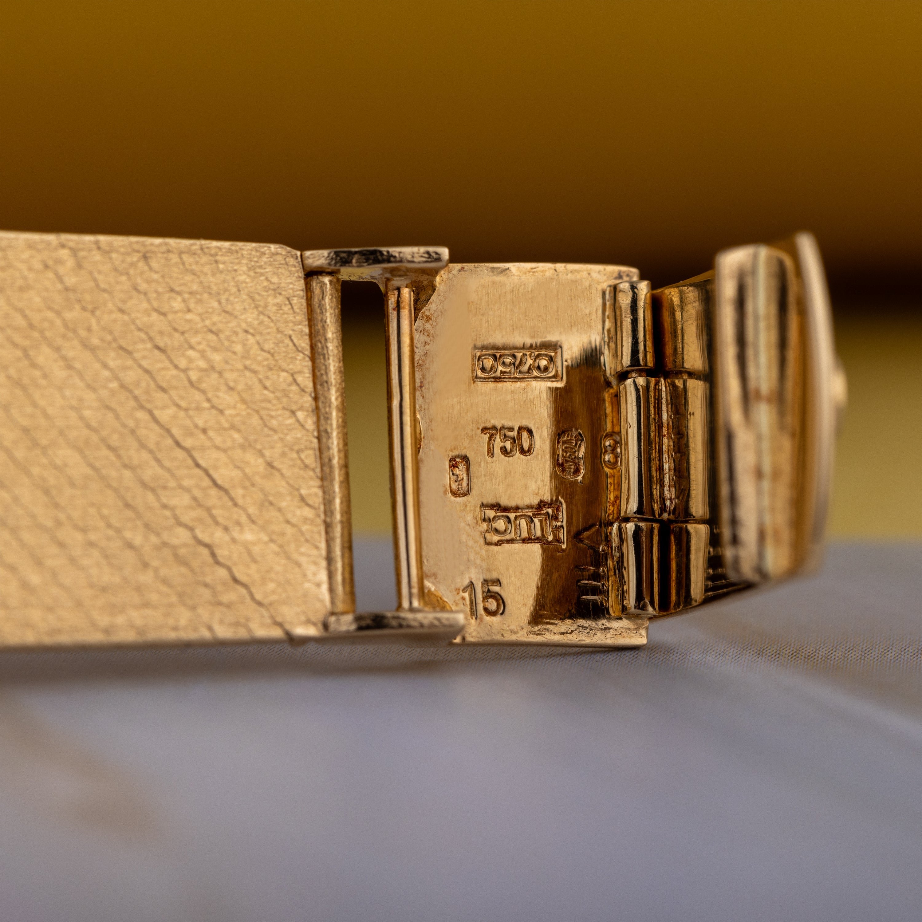 Chopard | REF. 5113 1 | Pave Diamond Dial | 18k Yellow Gold | Circa 1980s