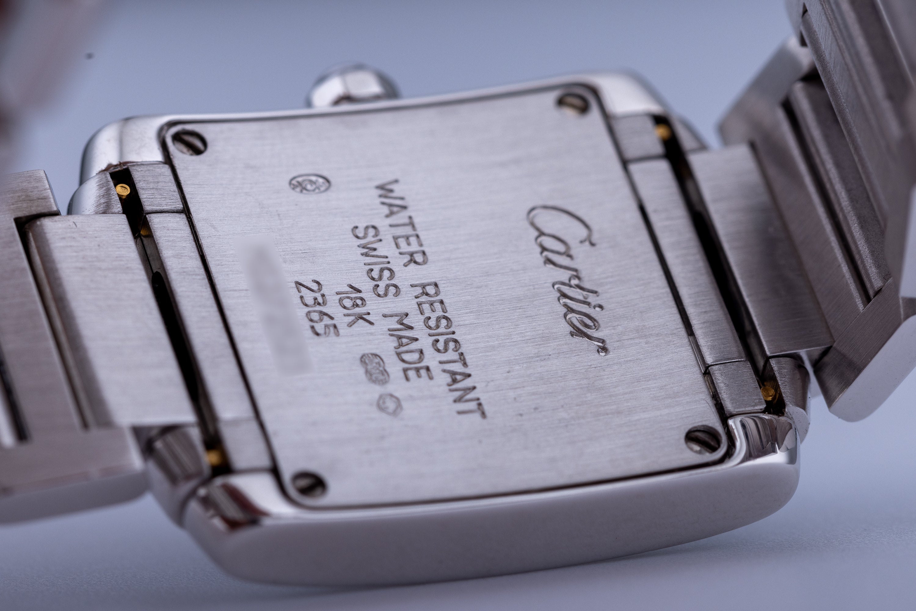 Cartier Tank Francaise | REF. 2365 | 18k White Gold | Diamond Bezel | 20mm