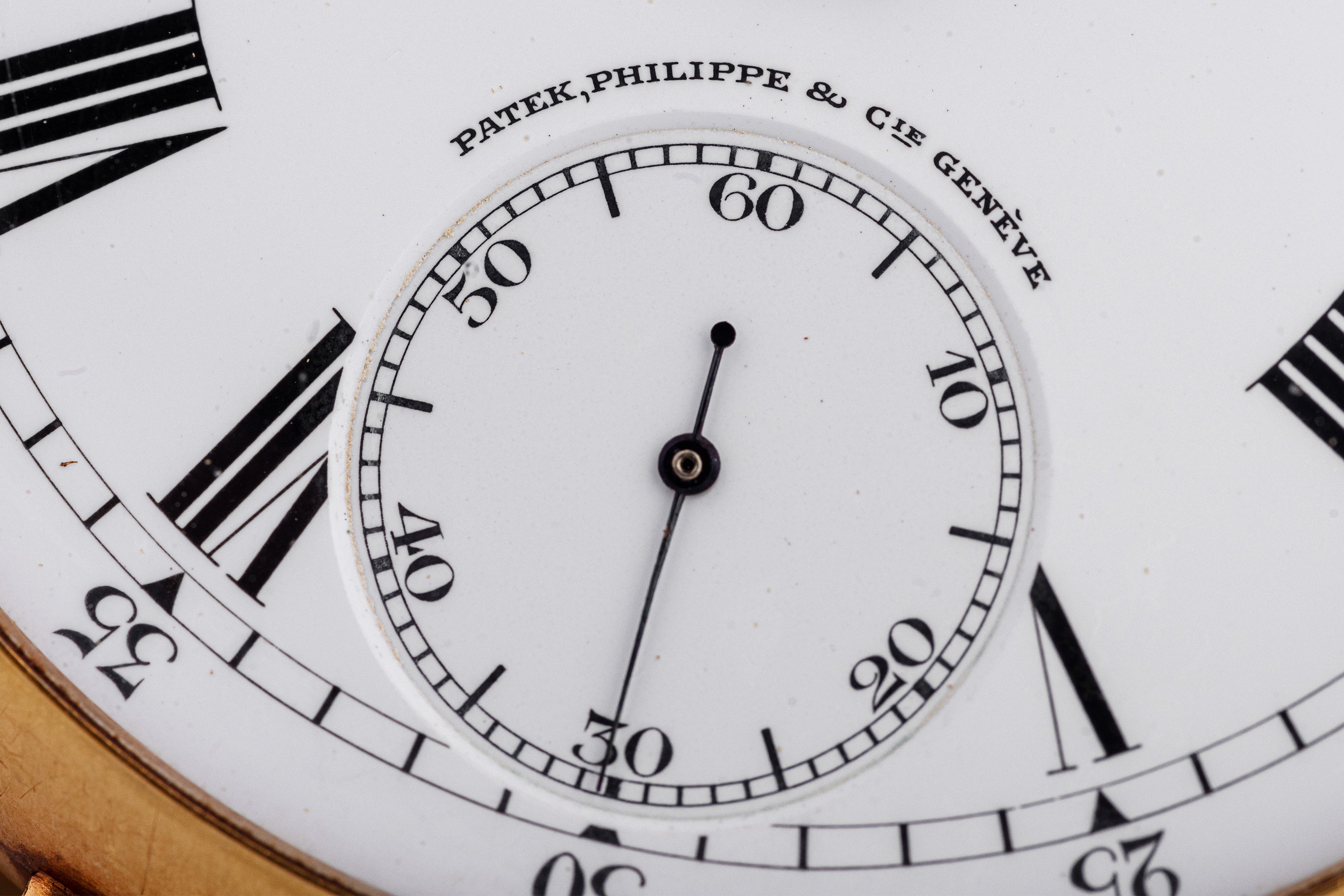 Patek Philippe Chronometro Gondolo Pocket Watch | 'Patek, Philippe & Cie Geneve' | 18k Yellow Gold | 56mm