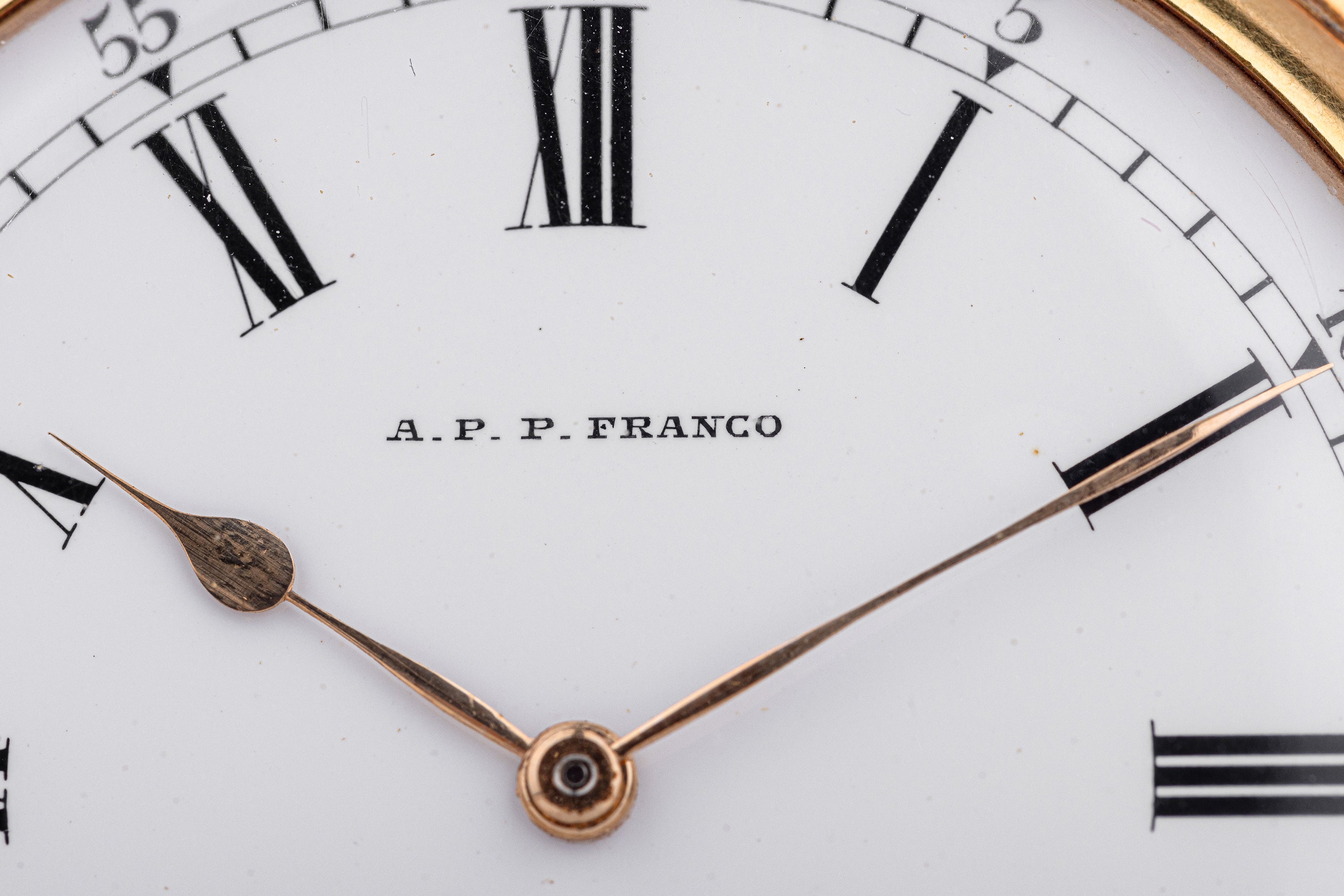 Patek Philippe Chronometro Gondolo Pocket Watch | 'Patek, Philippe & Cie Geneve' | 18k Yellow Gold | 56mm