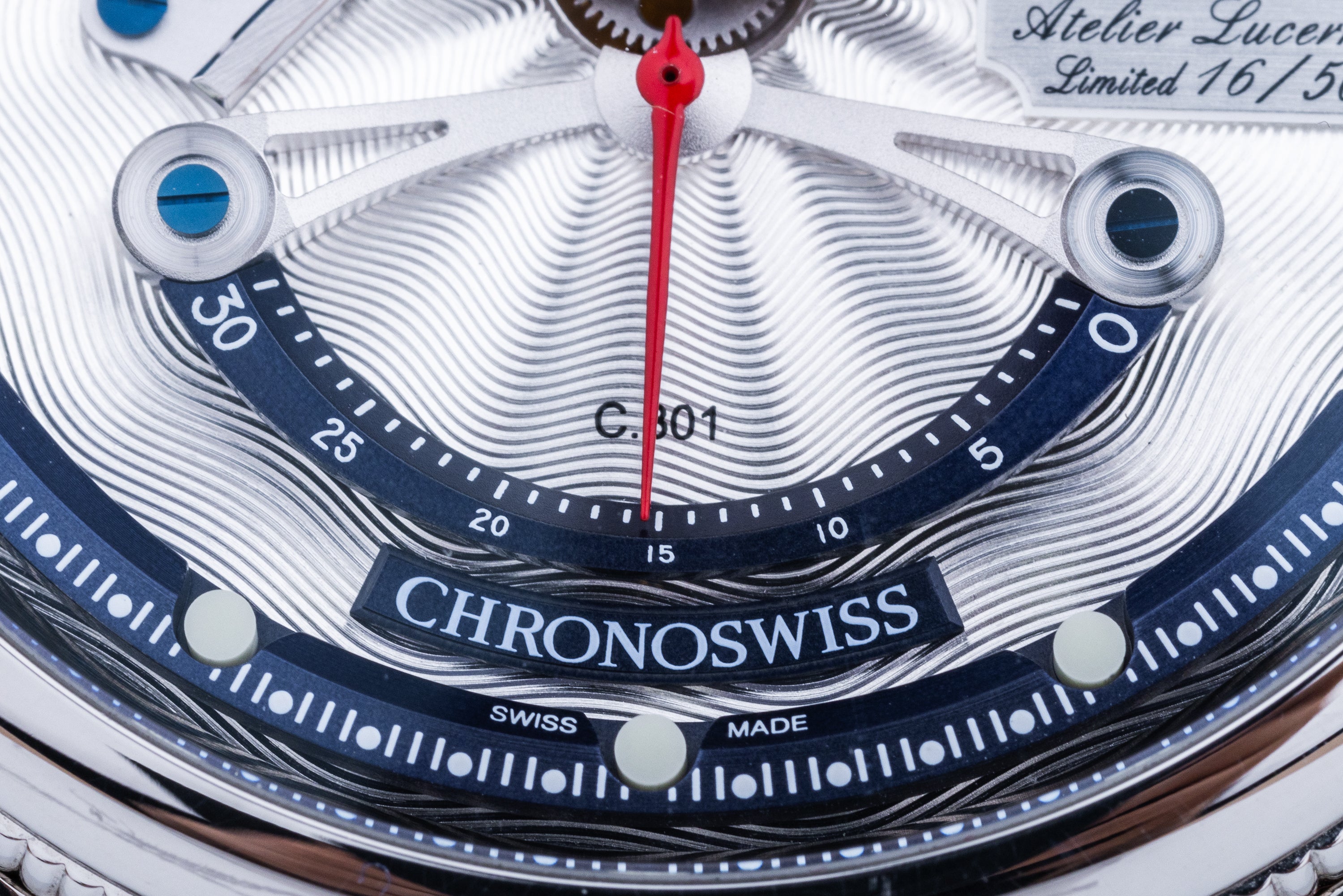 Chronoswiss Flying Grand Regulator Open Gear Retrograde Second | 'ReSec' | REF. CH-6923-SIBL | Limited 50 Pieces | Stainless Steel