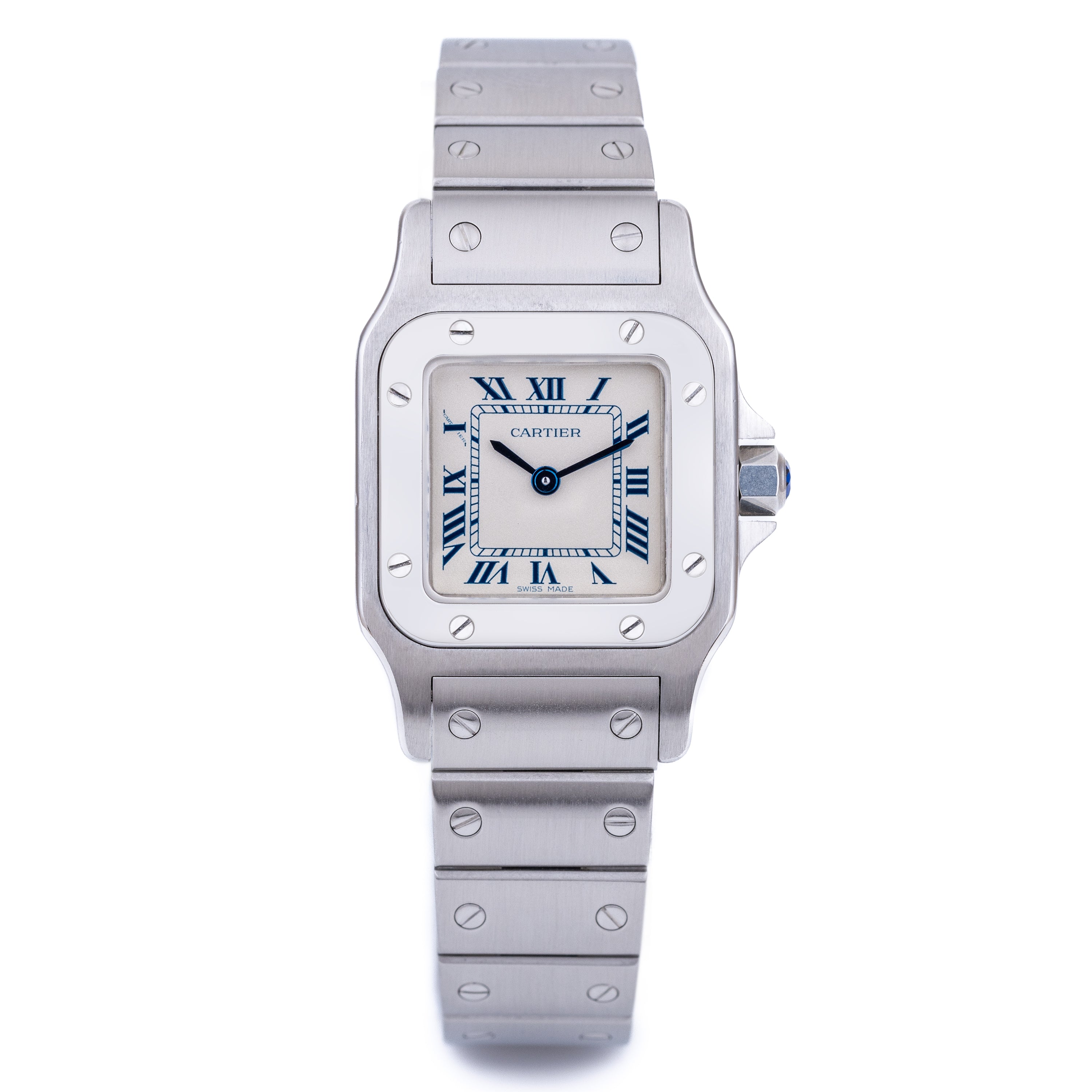 Cartier Santos Galbee | REF. 1565 | Stainless Steel | 24mm | Quartz | Cartier 2023 Service & 2 Year Warranty