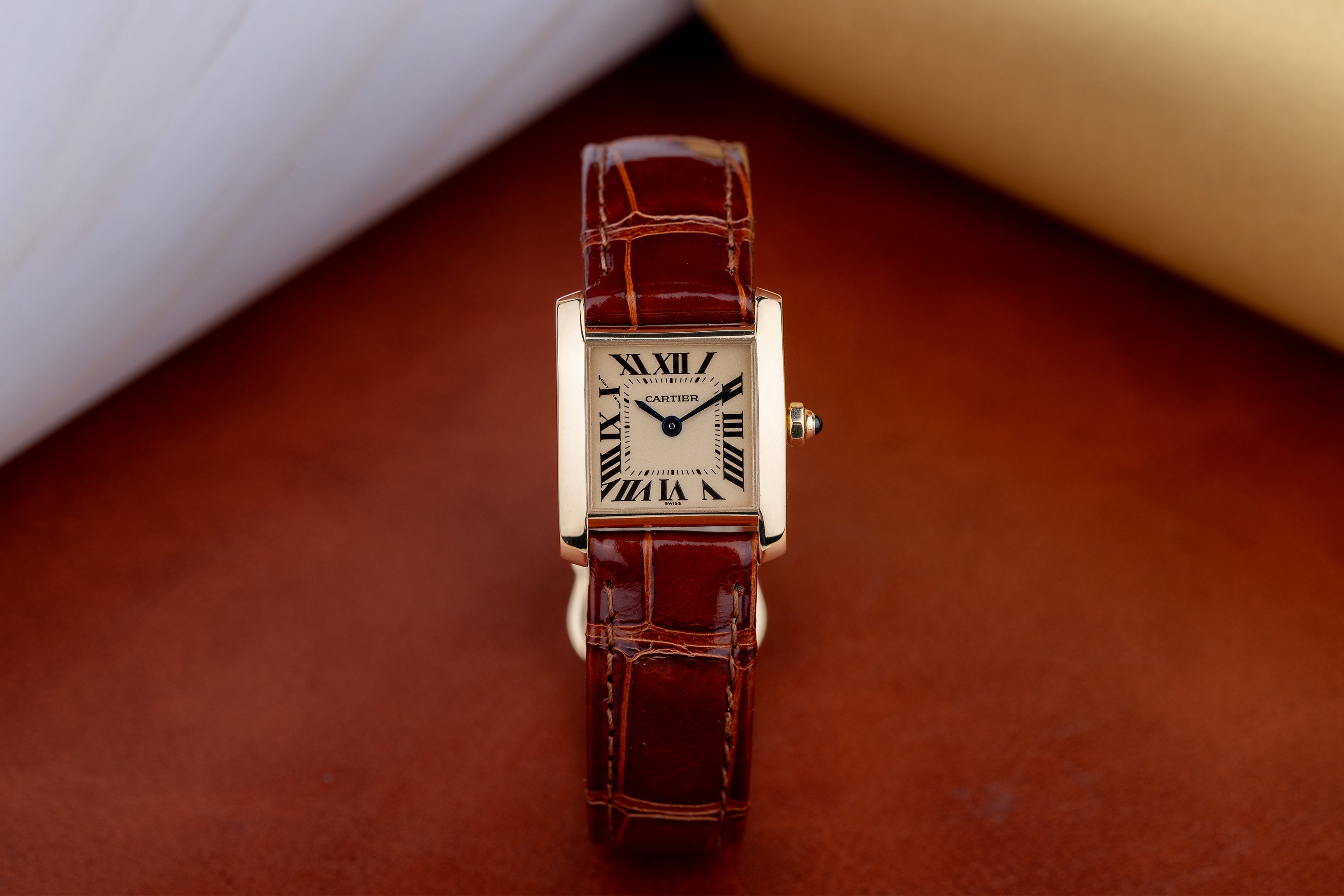 Cartier Tank Francaise | REF. 1820 | 18k Yellow Gold | 20mm | Quartz | Cartier 2023 Service & 2 Year Warranty