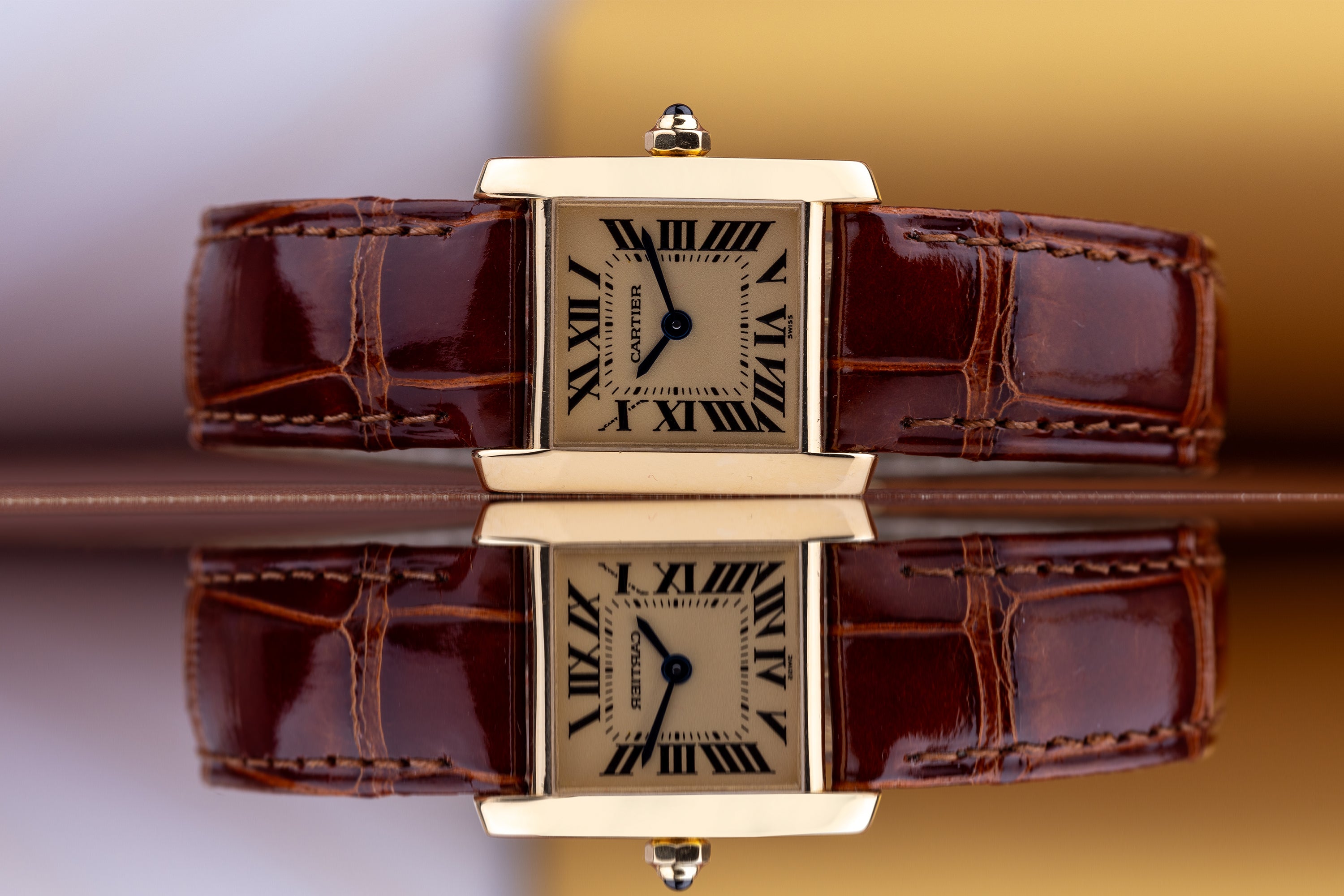 Cartier Tank Francaise | REF. 1820 | 18k Yellow Gold | 20mm | Quartz | Cartier 2023 Service & 2 Year Warranty