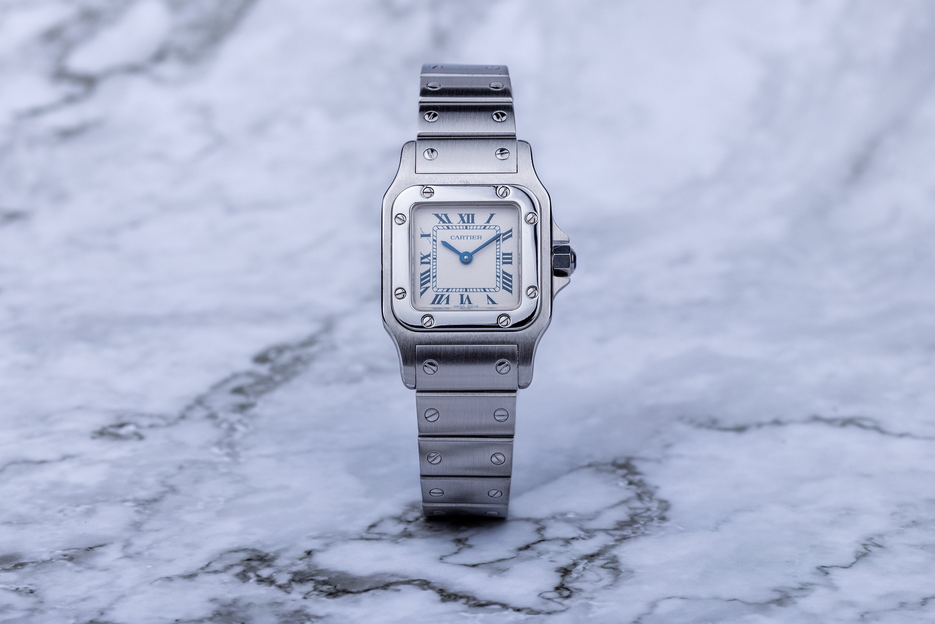 Cartier Santos Galbee | REF. 1565 | Stainless Steel | 24mm | Quartz | Cartier 2023 Service & 2 Year Warranty