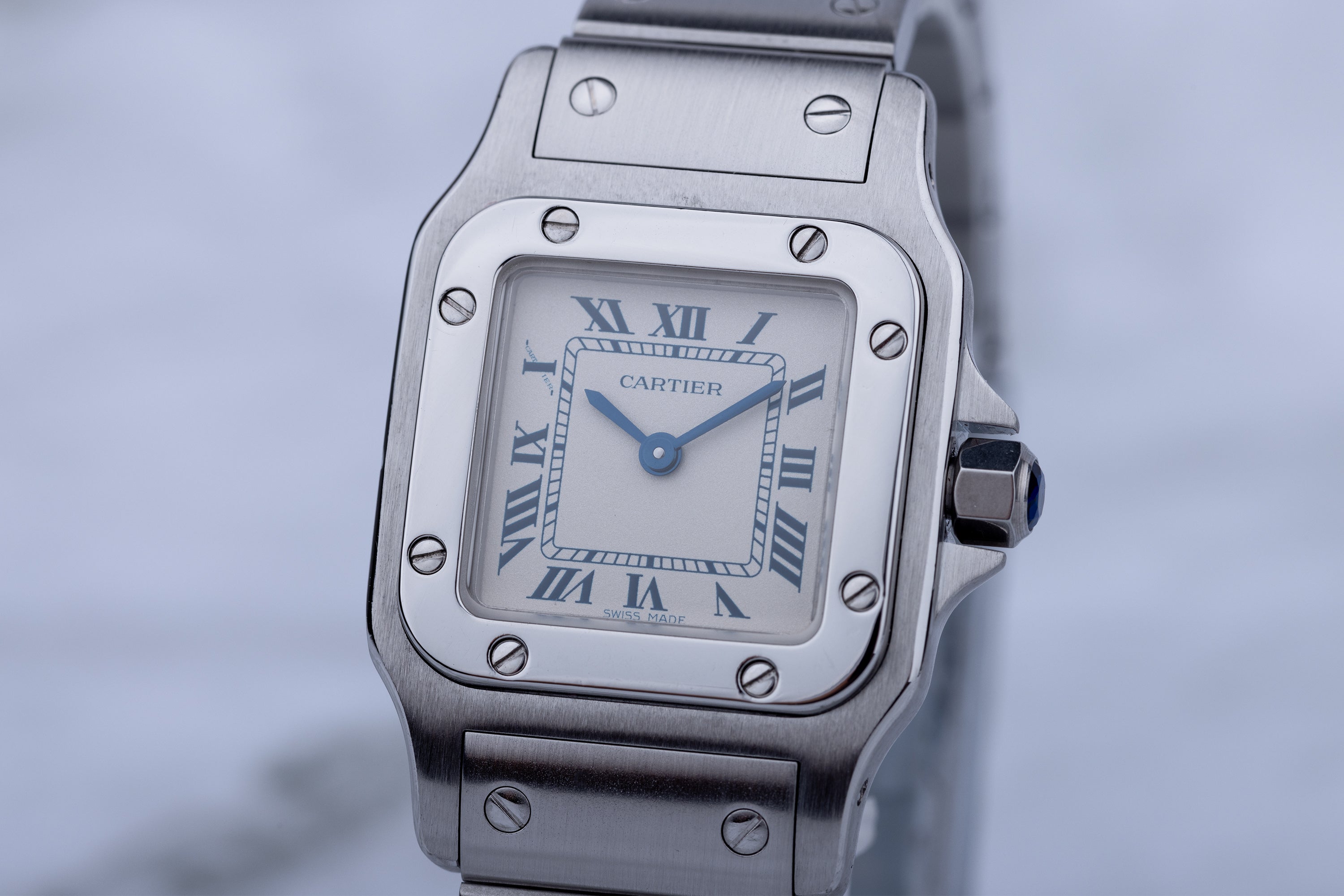 Cartier Santos Galbee | REF. 1565 | Stainless Steel | 24mm | Quartz | Cartier 2023 Service & 2 Year Warranty