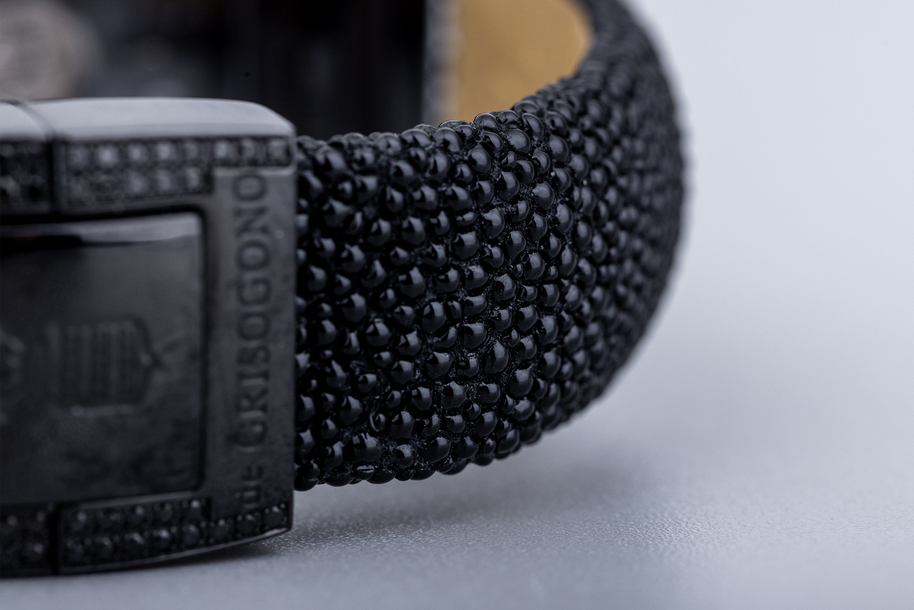 De Grisogono Instrumentino | Pave White & Black Diamonds | 18k White Gold