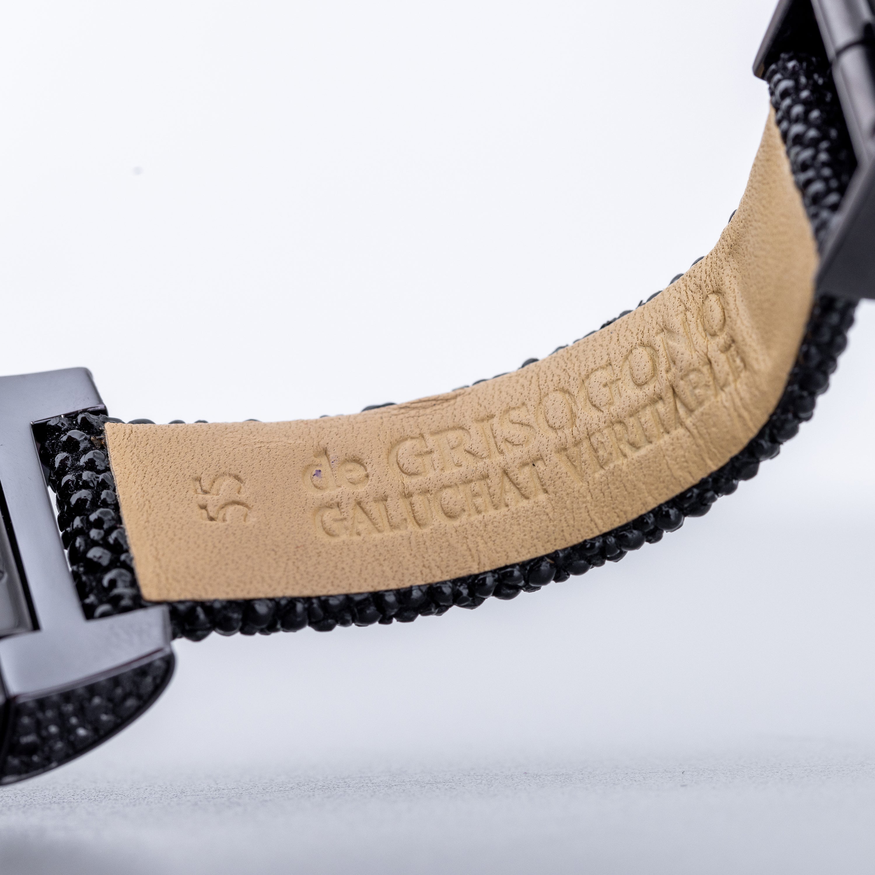 De Grisogono Instrumentino | Pave White & Black Diamonds | 18k White Gold