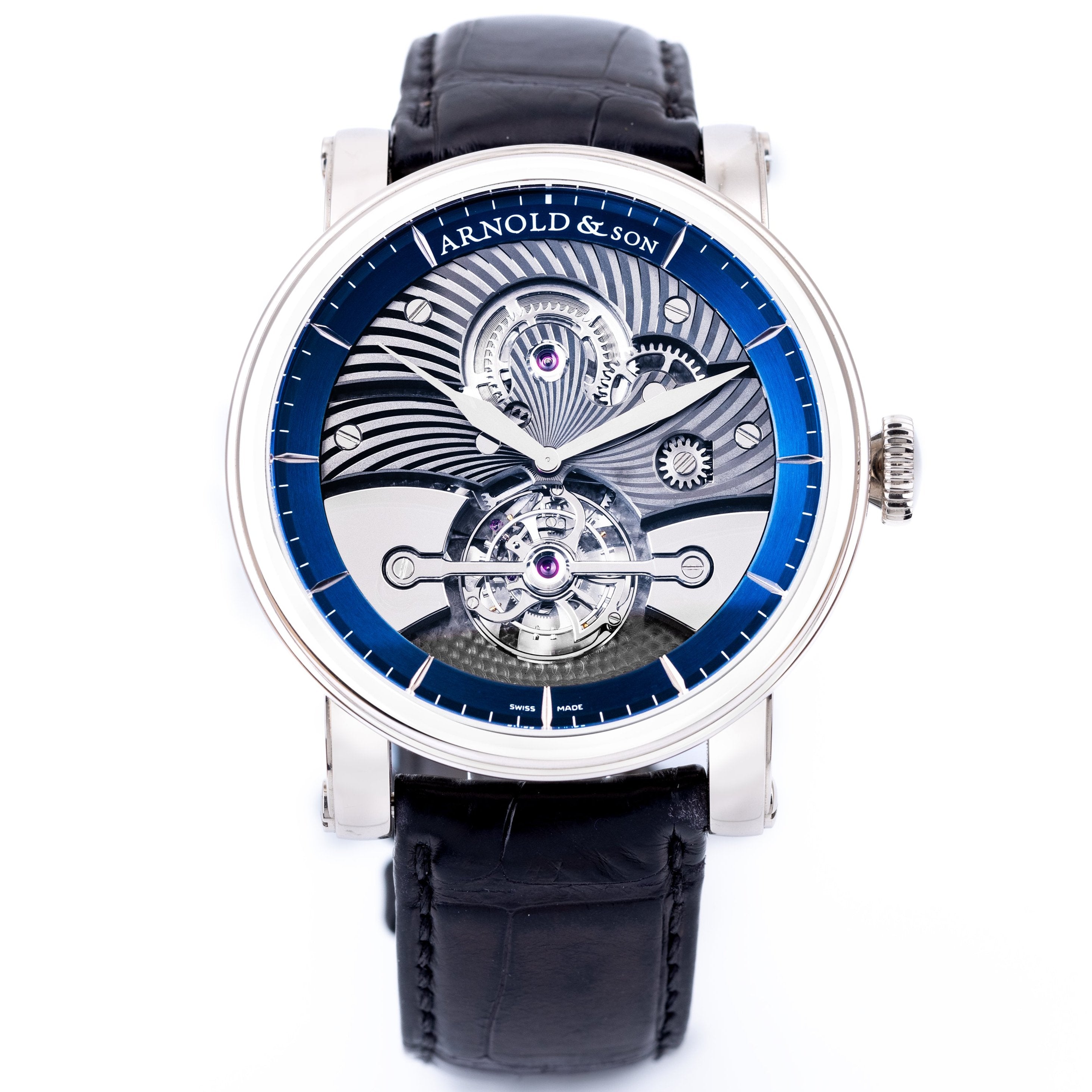 Arnold & Son Tourbillon | Limited 25 Pieces | 18k White Gold | 45mm