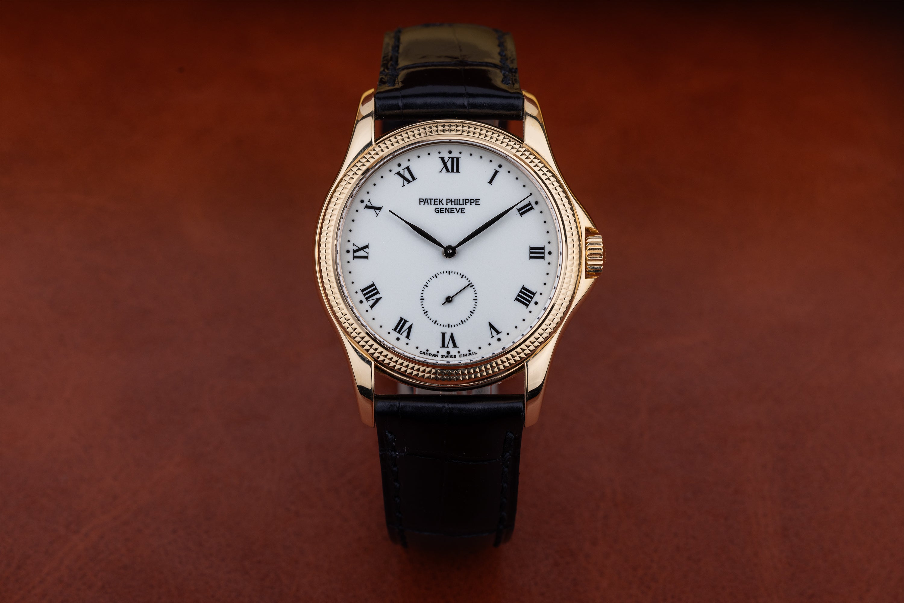 Patek Philippe Calatrava | REF. 5115J | White Enamel Dial | 18k Yellow Gold