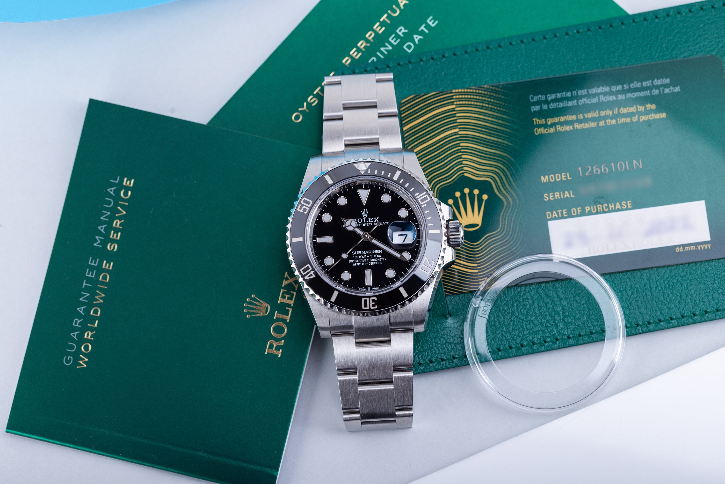 Unworn Rolex Submariner 41mm | REF. 126610LN | 2022 | Box & Papers | Stainless Steel