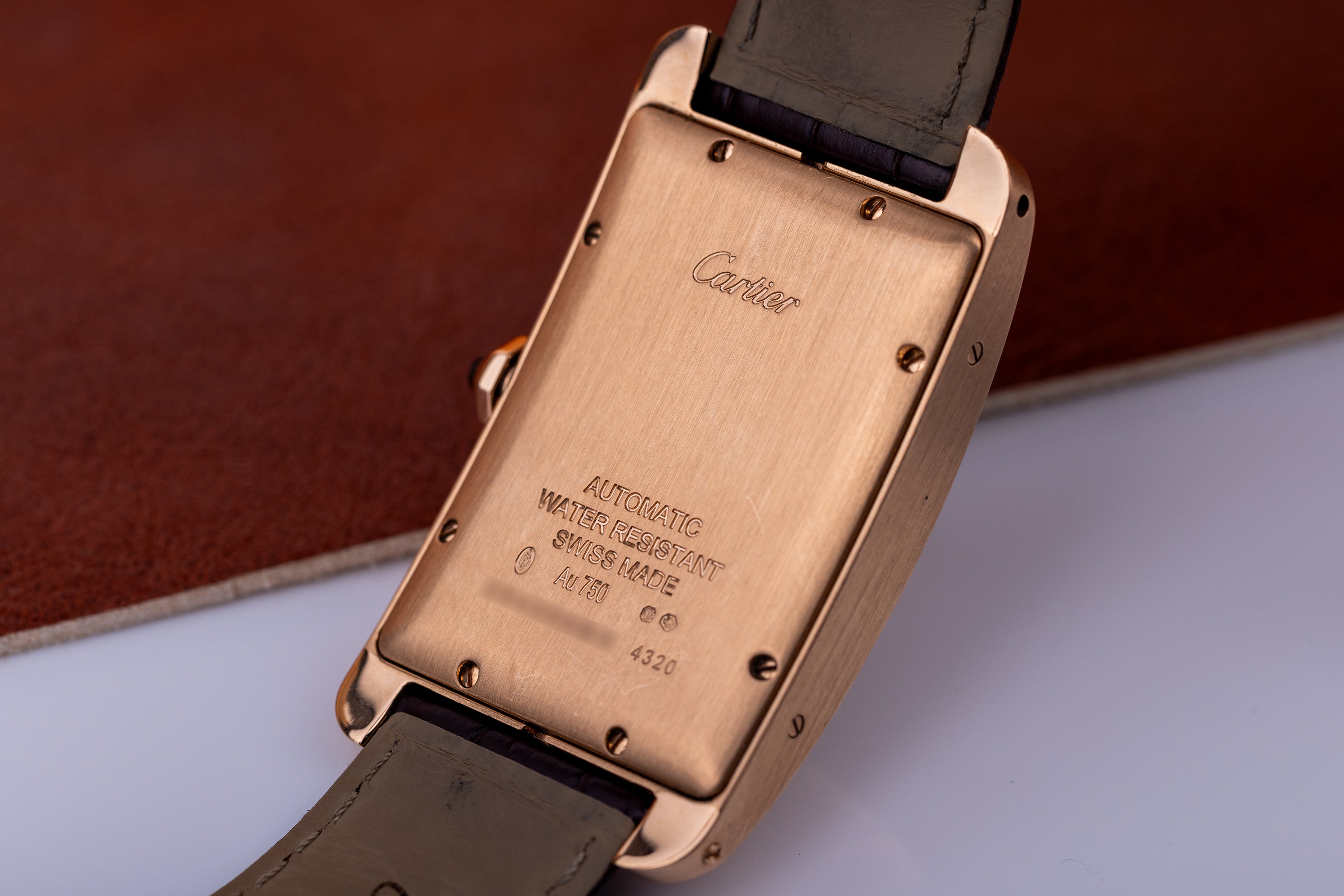 Cartier Tank Americaine | REF. 4320 | Automatic | 26.5mm | 18k Rose Gold