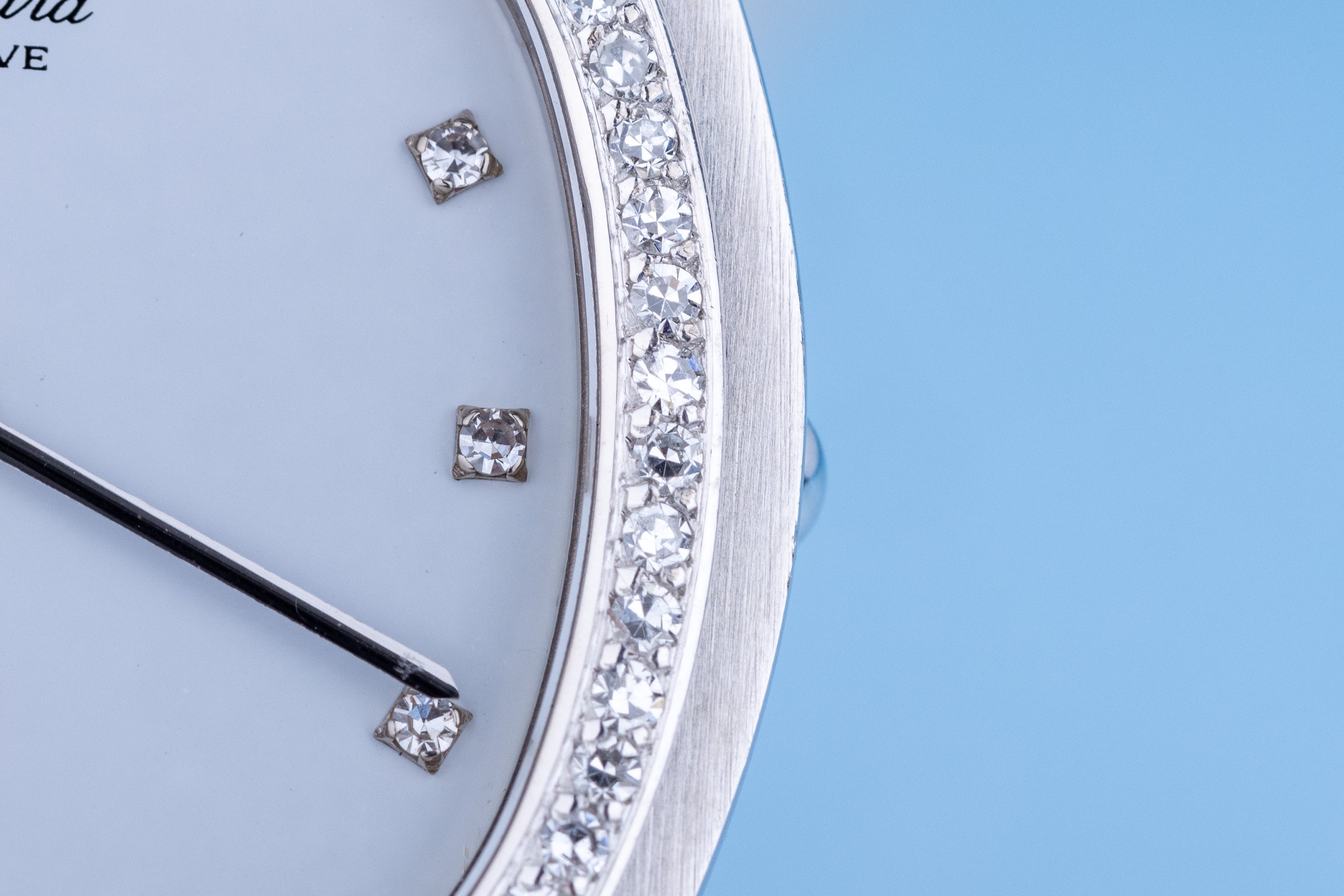 Chopard Monte-Carlo | 18k White Gold | Diamond Bezel & Hours