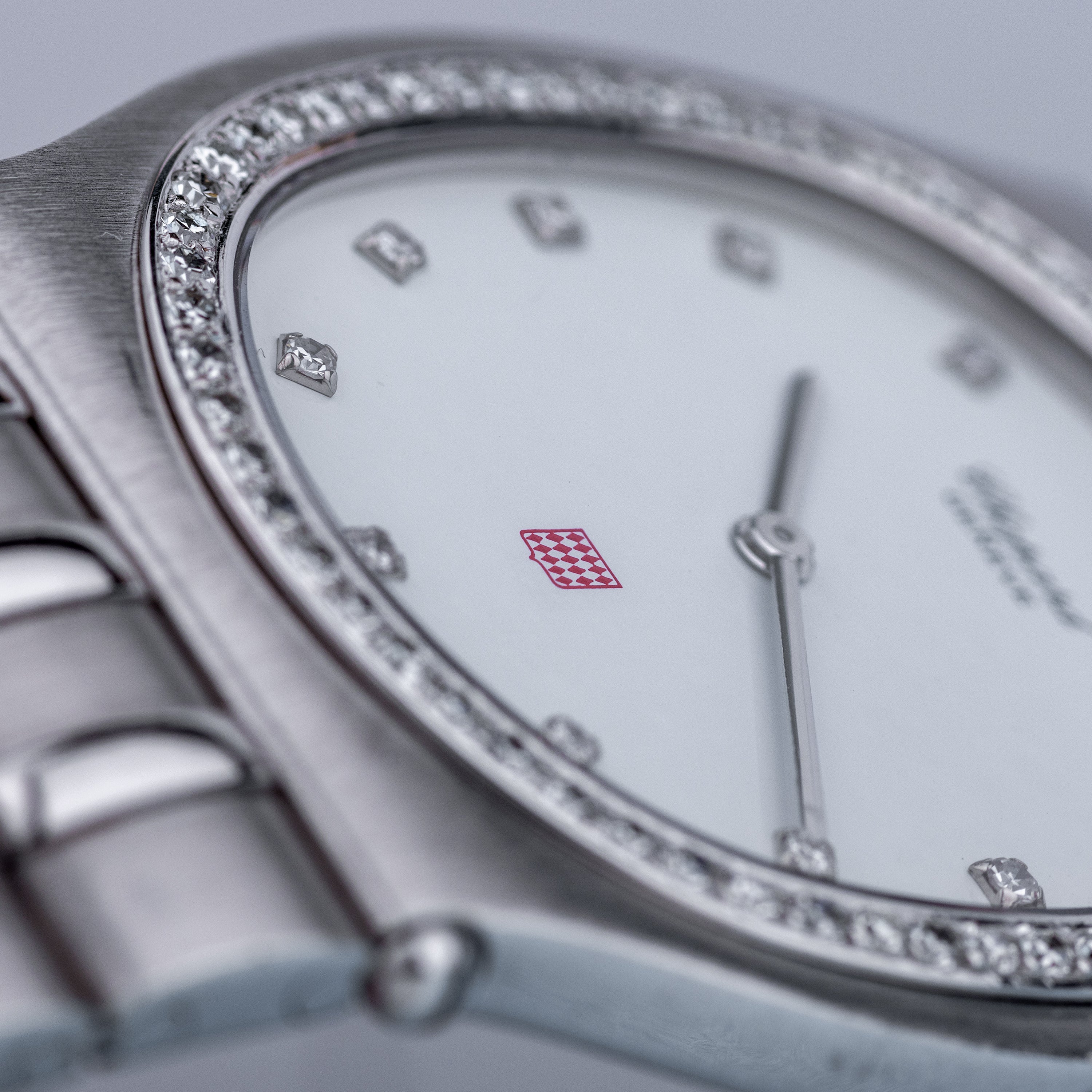 Chopard Monte-Carlo | 18k White Gold | Diamond Bezel & Hours