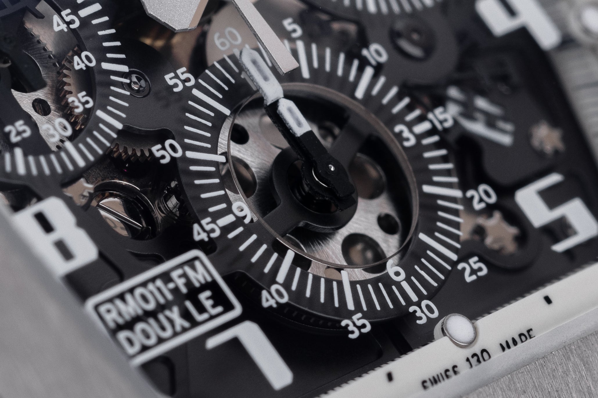 Richard Mille | REF. RM11-FM DOUX LE | Limited 12 Pieces - Felipe Massa | Titanium & 18k White Gold | Box & Papers | 2012