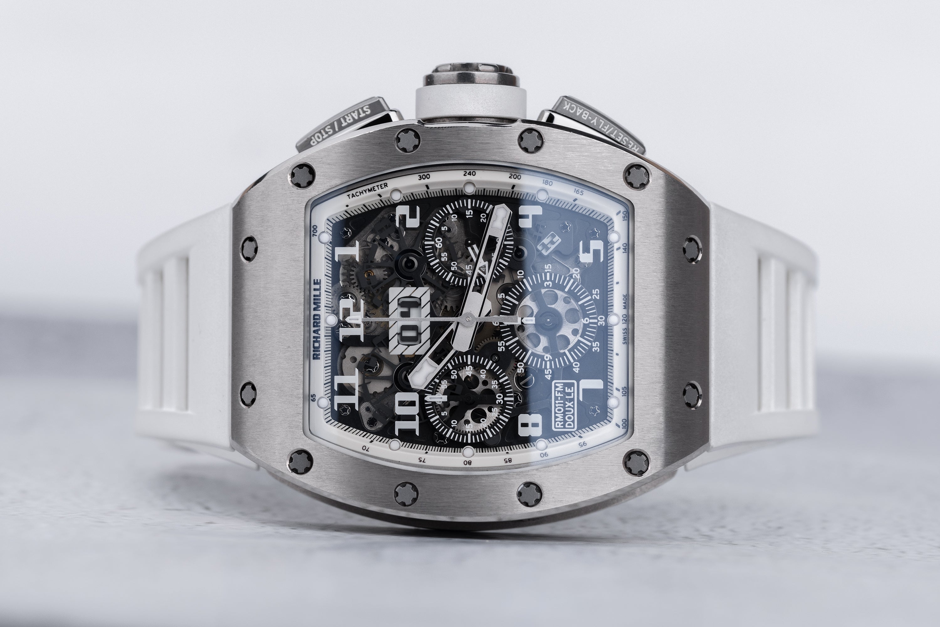 Richard Mille | REF. RM11-FM DOUX LE | Limited 12 Pieces - Felipe Massa | Titanium & 18k White Gold | Box & Papers | 2012