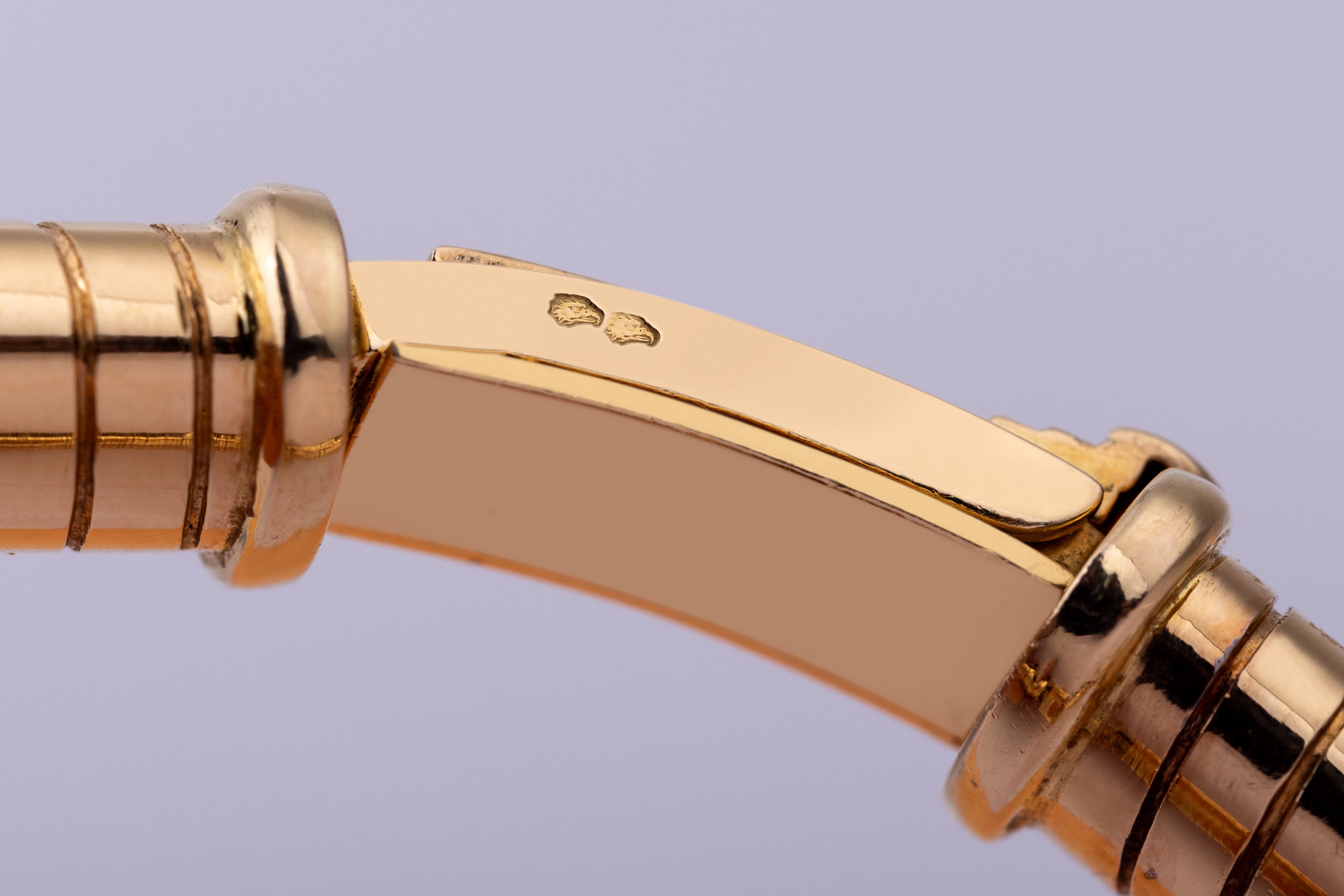 Vintage Longines Watch Circa 1950's | Diamond Shoulders | 18k Yellow Gold | 15mm Wide