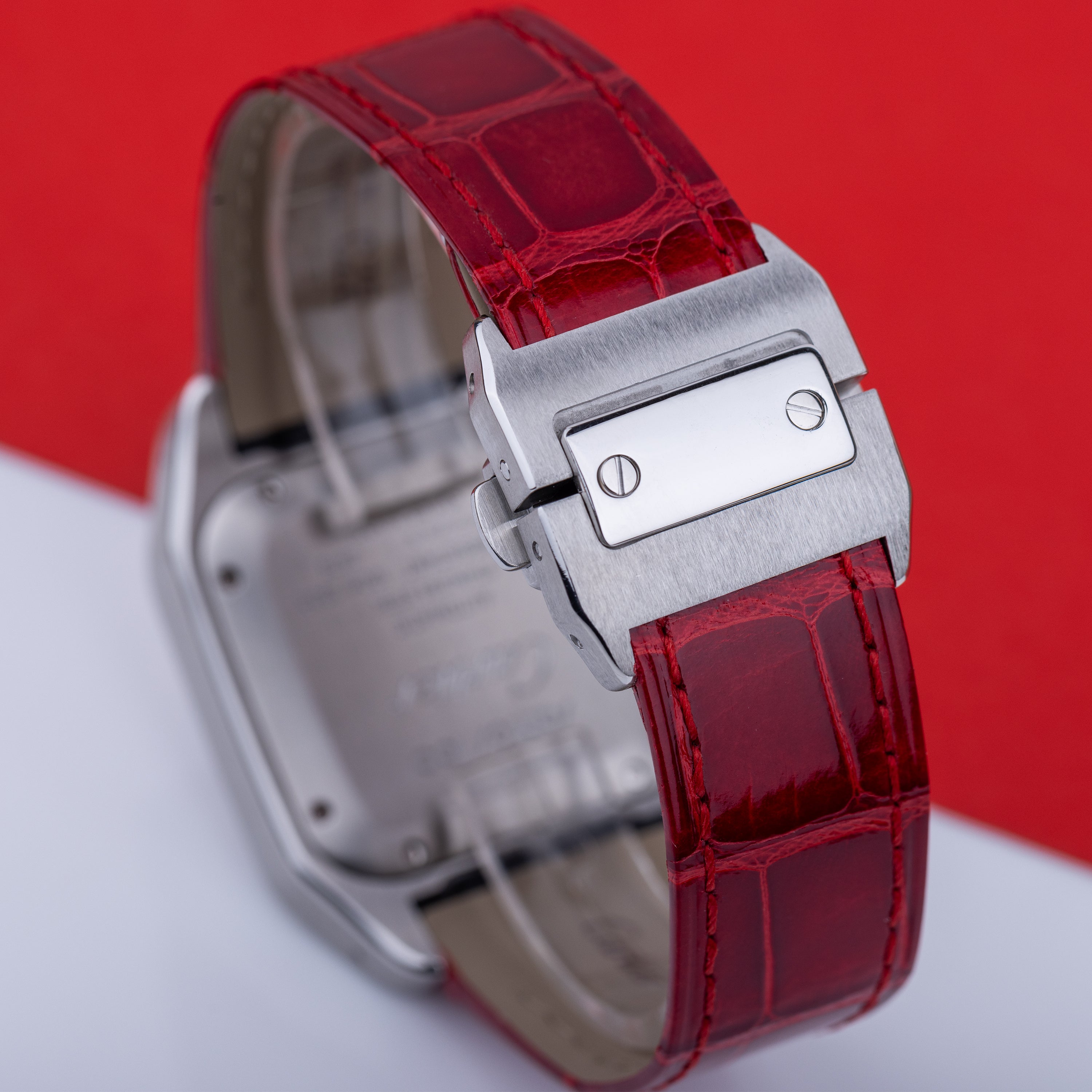 Cartier Santos 100 | REF. 2878 | 33mm | Stainless Steel | Cartier 2023 Service & 2 Year Warranty