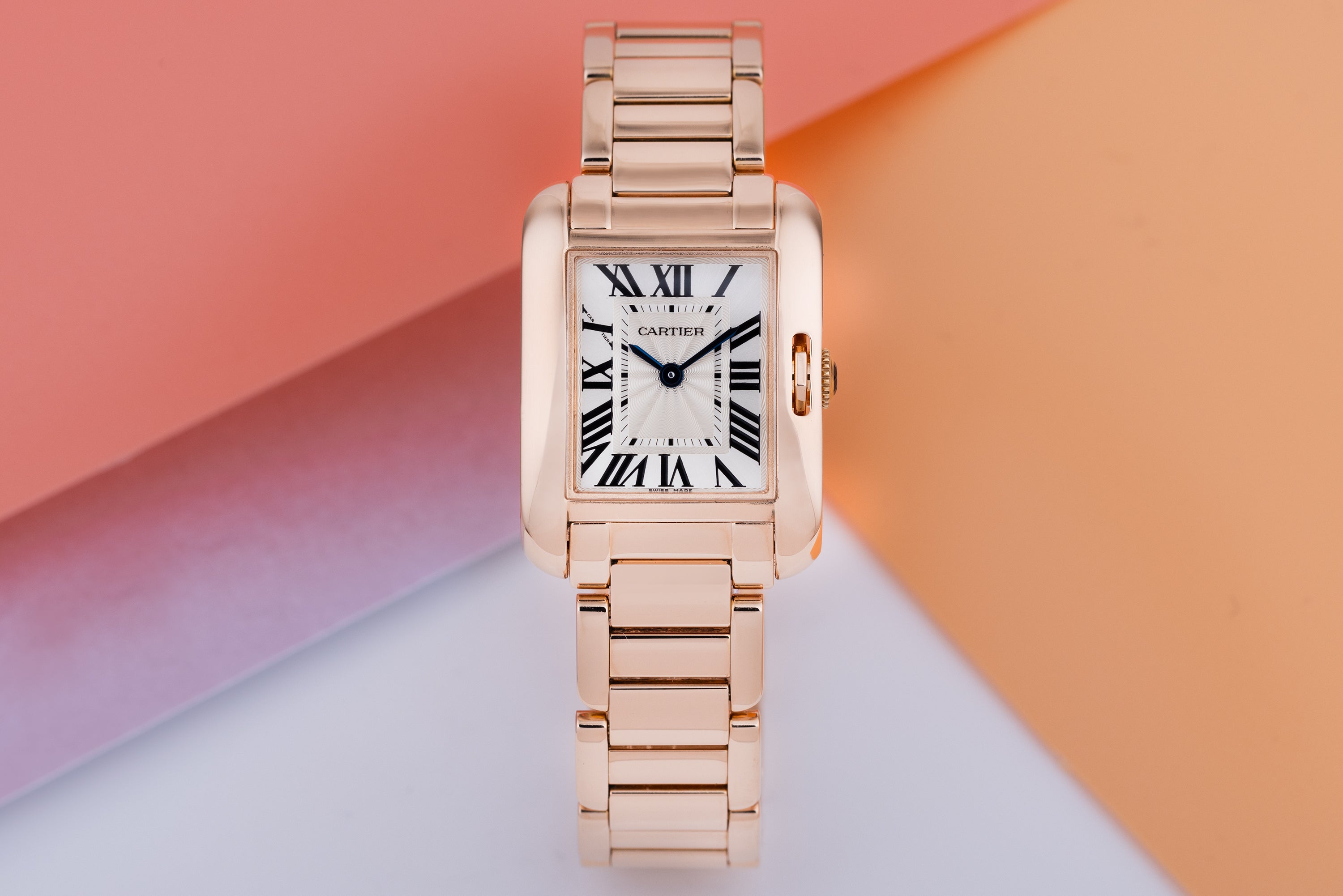 Cartier Tank Anglaise | REF. 3580 | 18k Rose Gold | 22.7mm