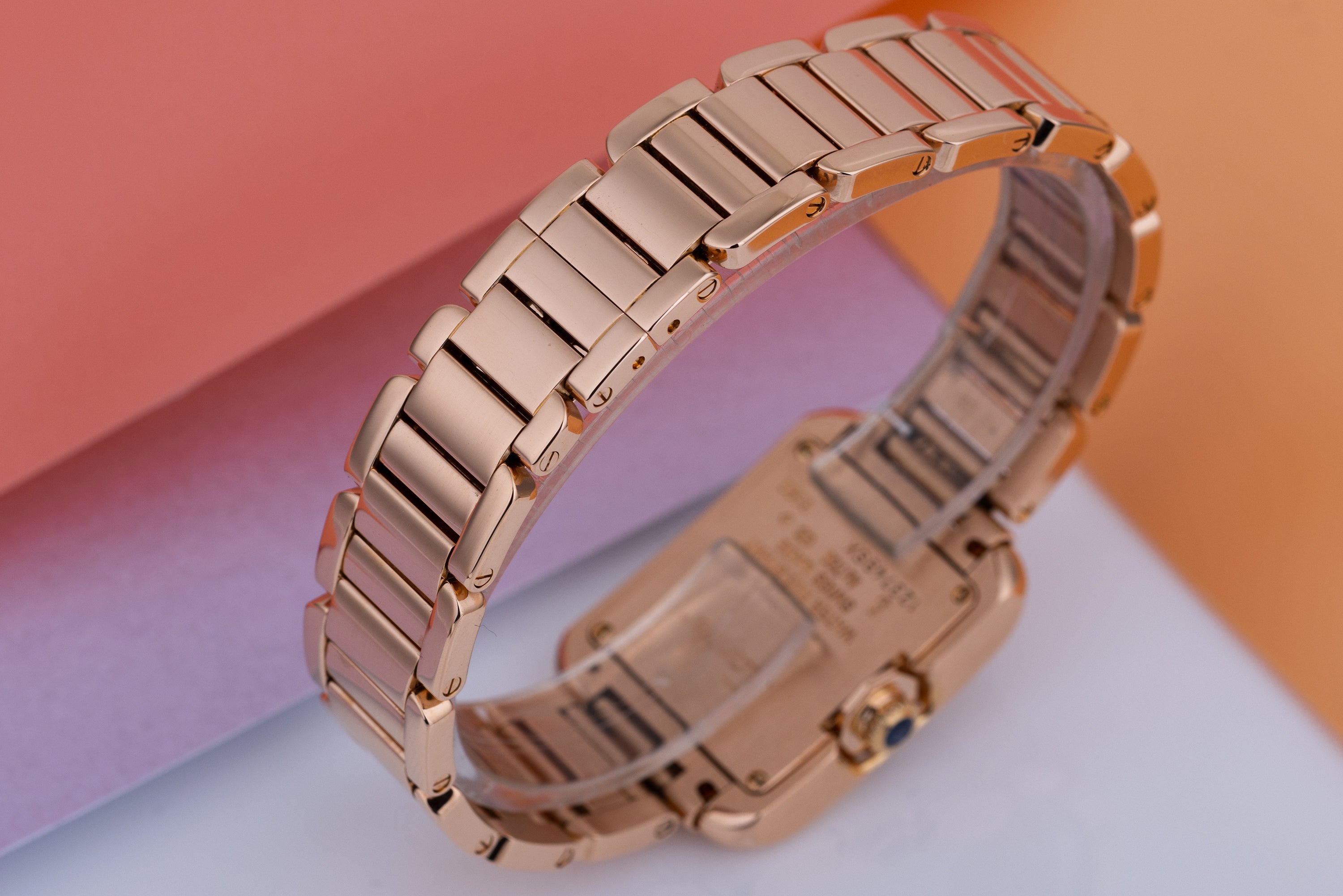 Cartier Tank Anglaise | REF. 3580 | 18k Rose Gold | 22.7mm