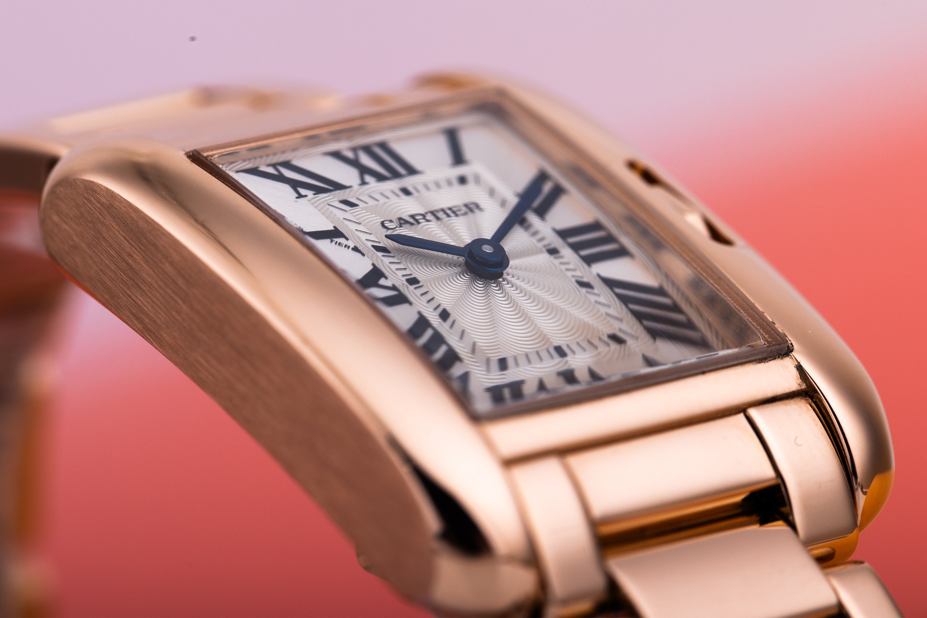 Cartier Tank Anglaise | REF. 3580 | 18k Rose Gold | 22.7mm