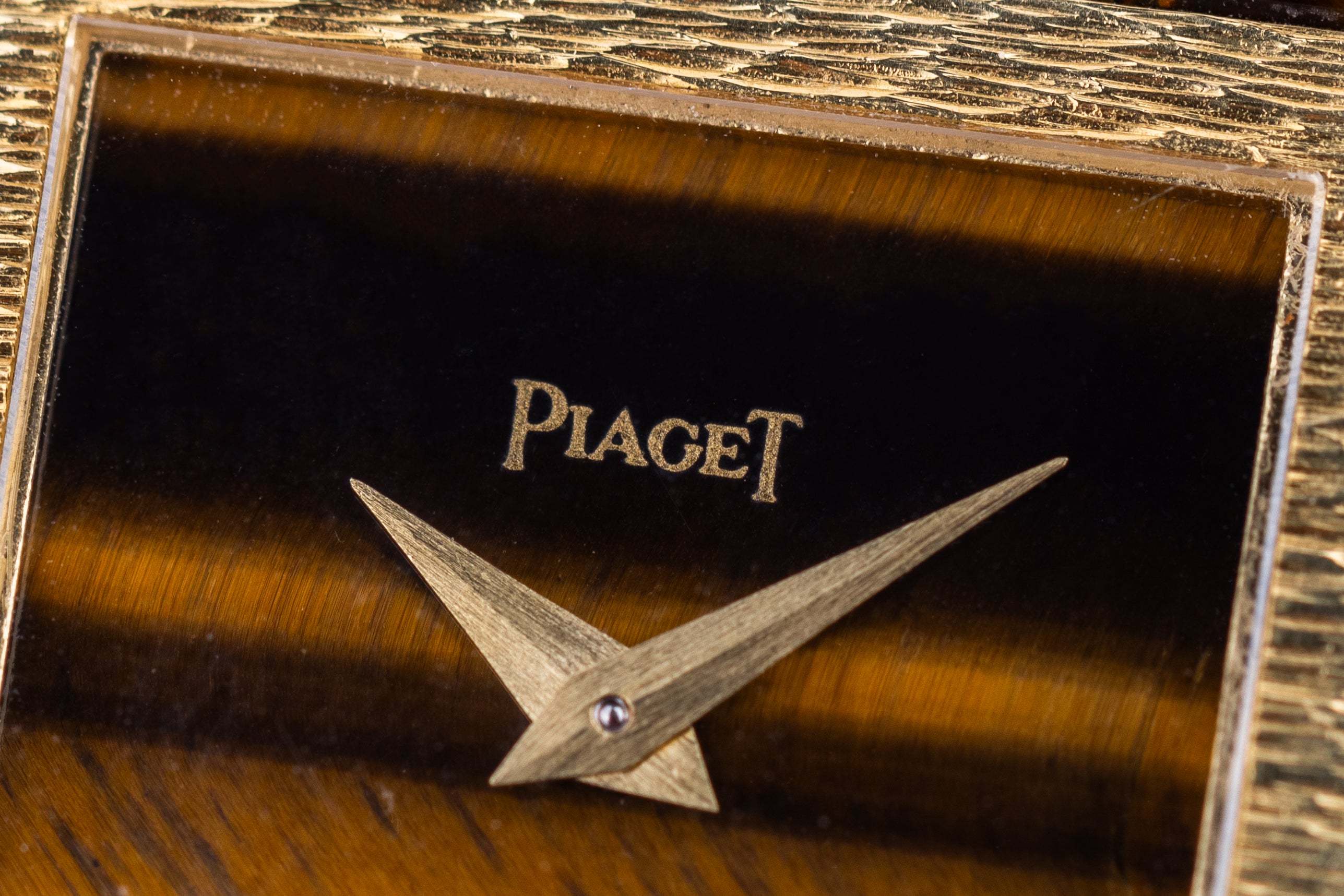 Vintage Piaget | Tiger Eye Dial And Bezel | 18k Yellow Gold | Circa 1970's | 25mm