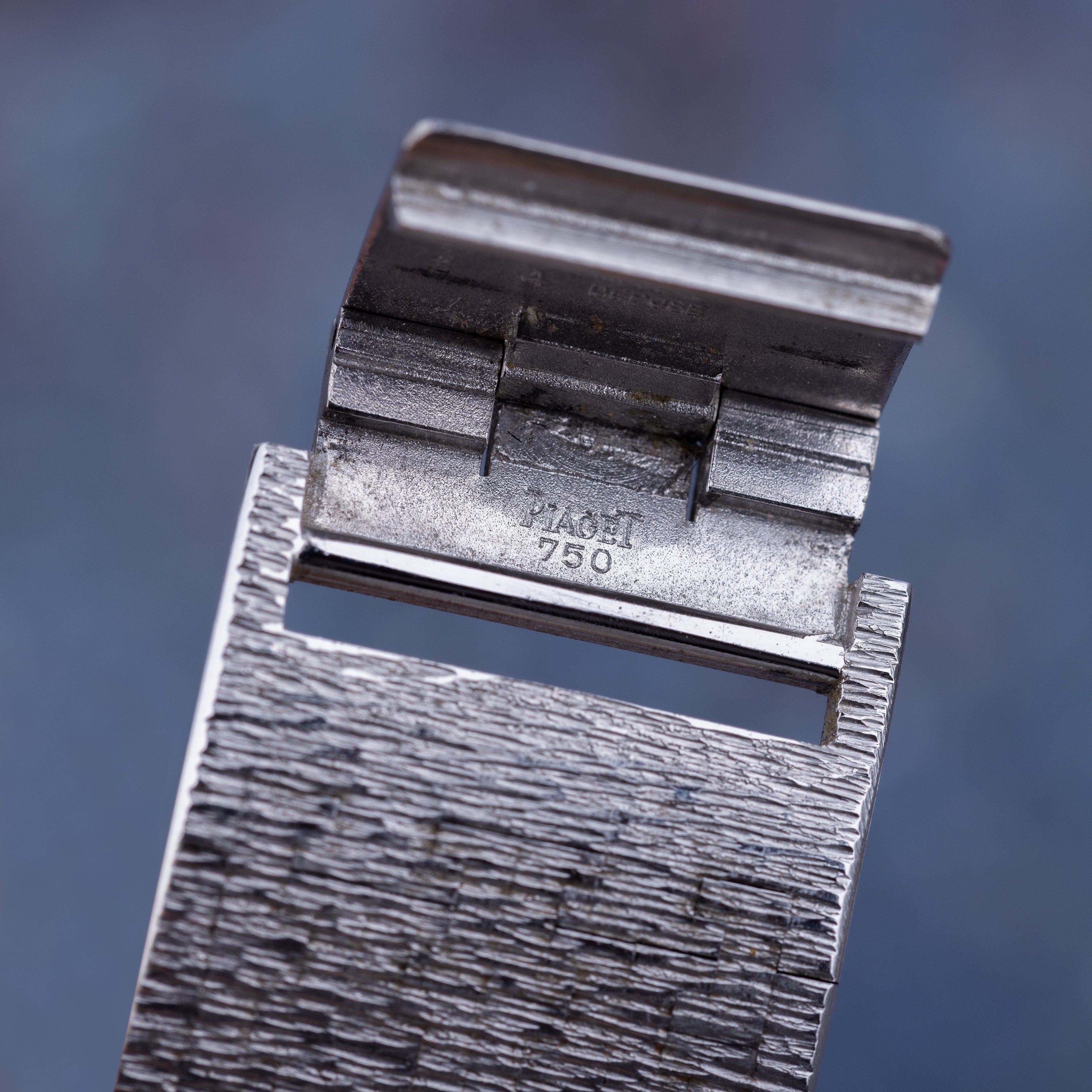 Vintage Piaget | REF. 9366A6 | Diamond & Sapphire Bezel | 18k White Gold | 30mm | 1970's