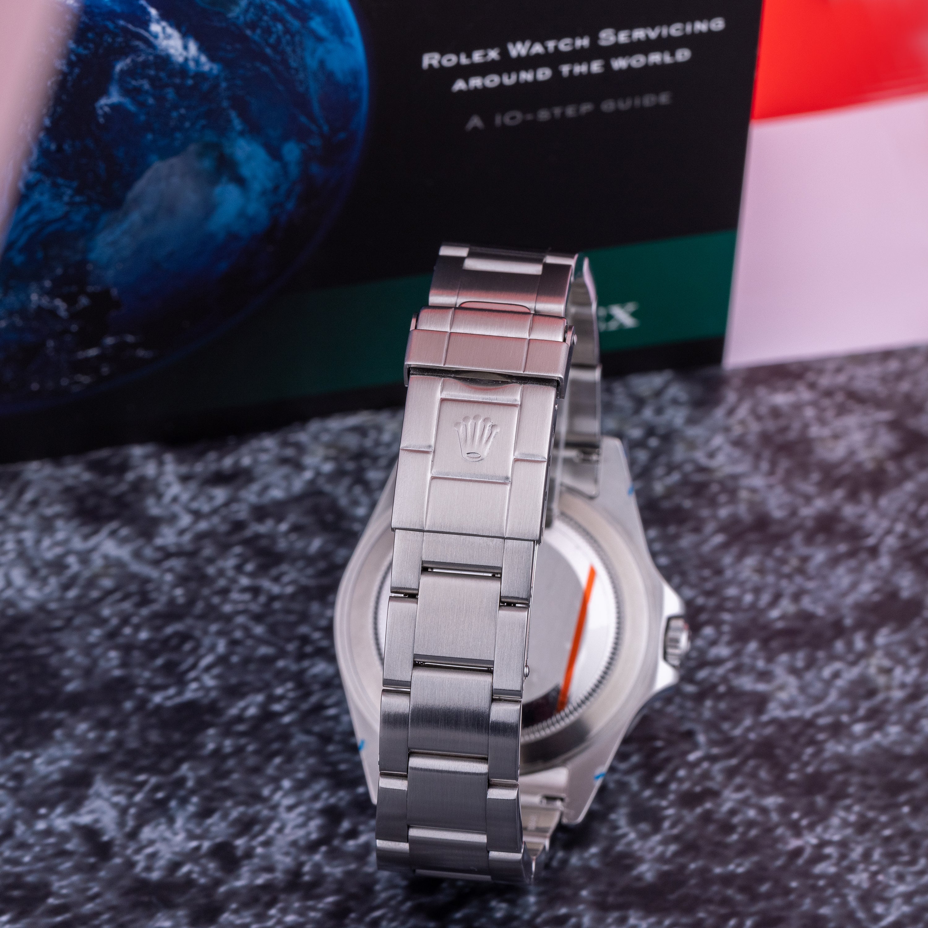 Rolex Explorer II | REF. 16570T | Black Dial | Stainless Steel | Service Papers (2009, 2012 & 2023)