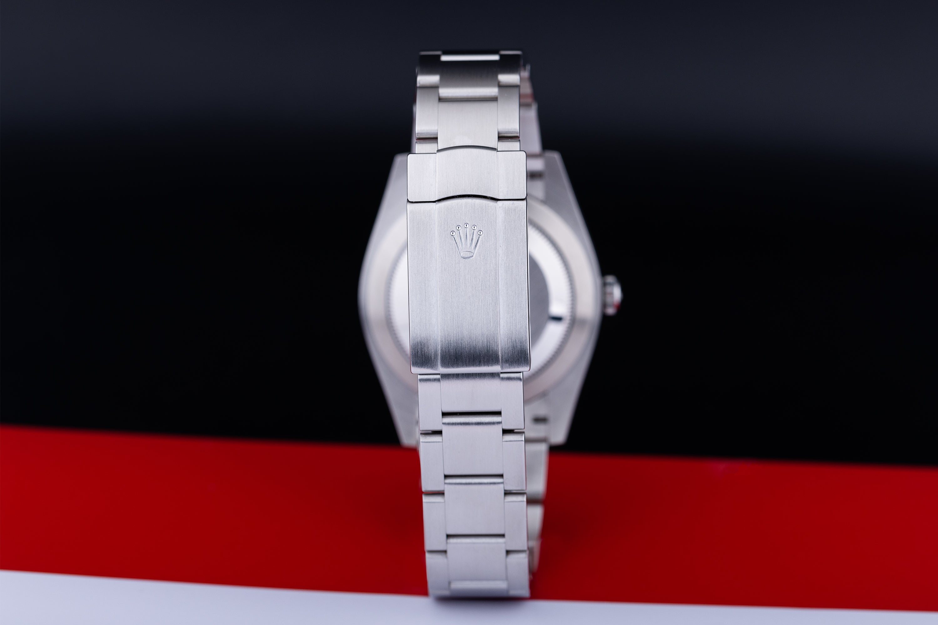 Rolex Oyster Perpetual 41mm | REF. 124300 | Red Dial | Box & Papers | 2021 | Stainless Steel