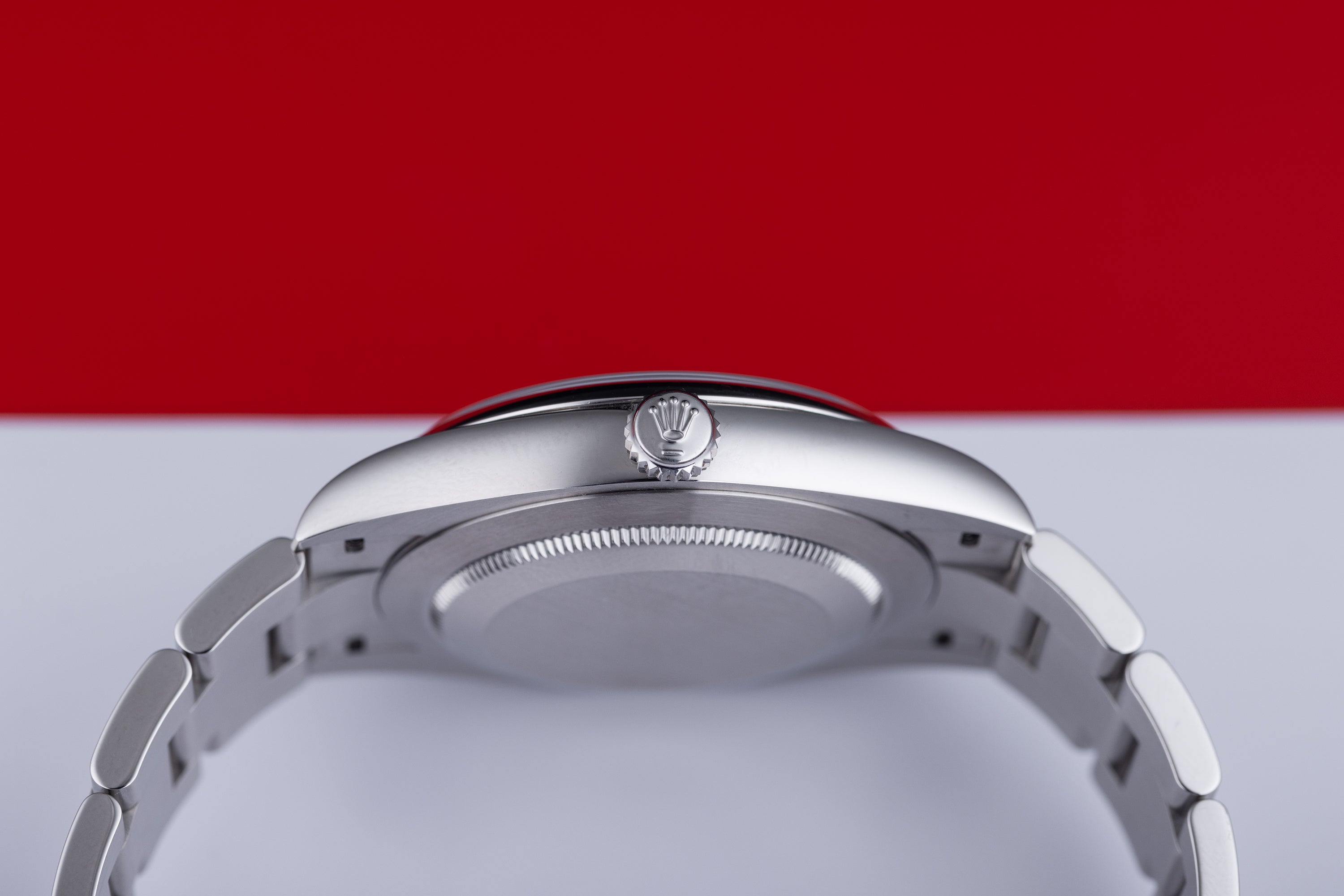 Rolex Oyster Perpetual 41mm | REF. 124300 | Red Dial | Box & Papers | 2021 | Stainless Steel