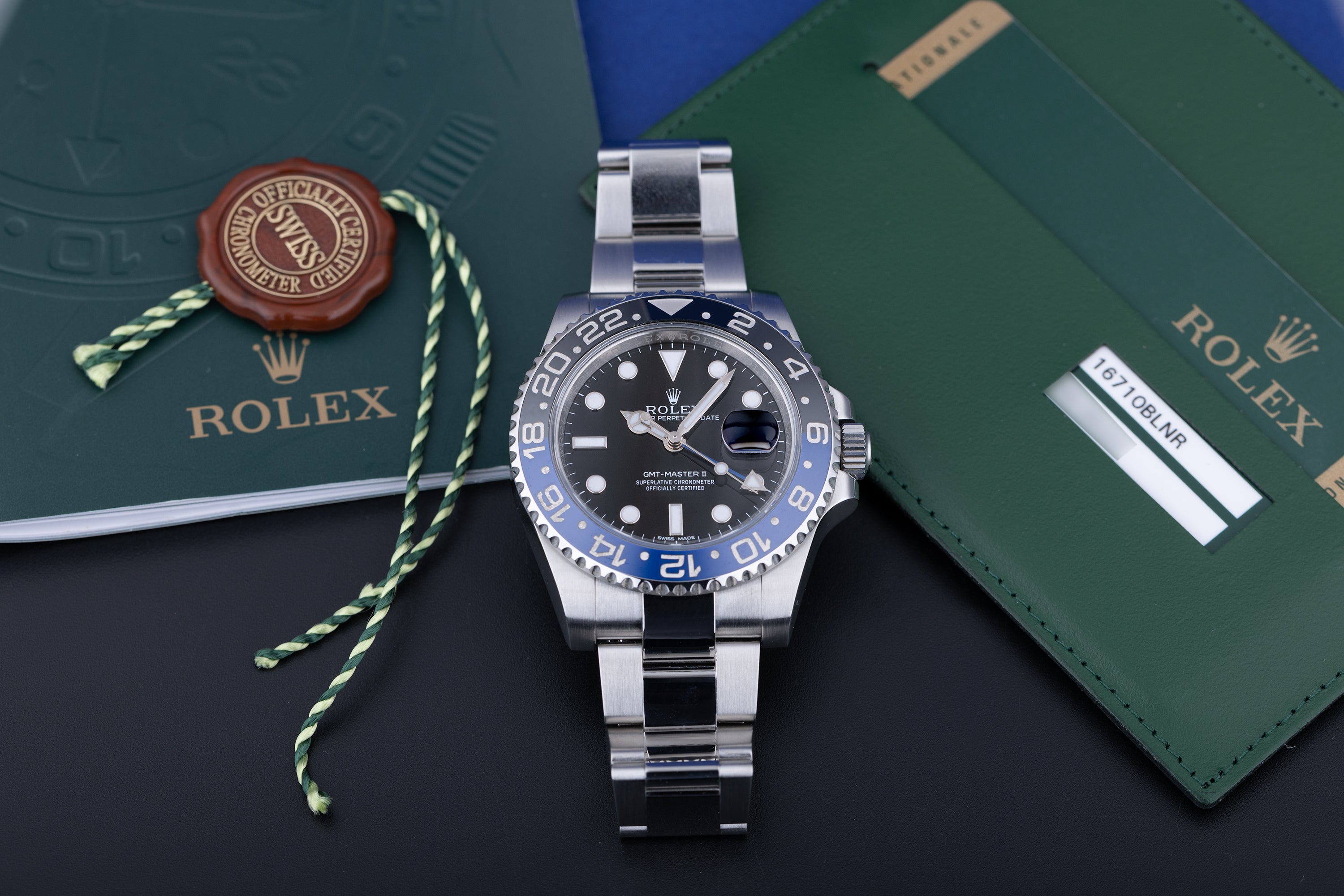 Rolex GMT-Master II "Batman" | REF. 116710BLNR | 2013 | Box & Papers | Stainless Steel