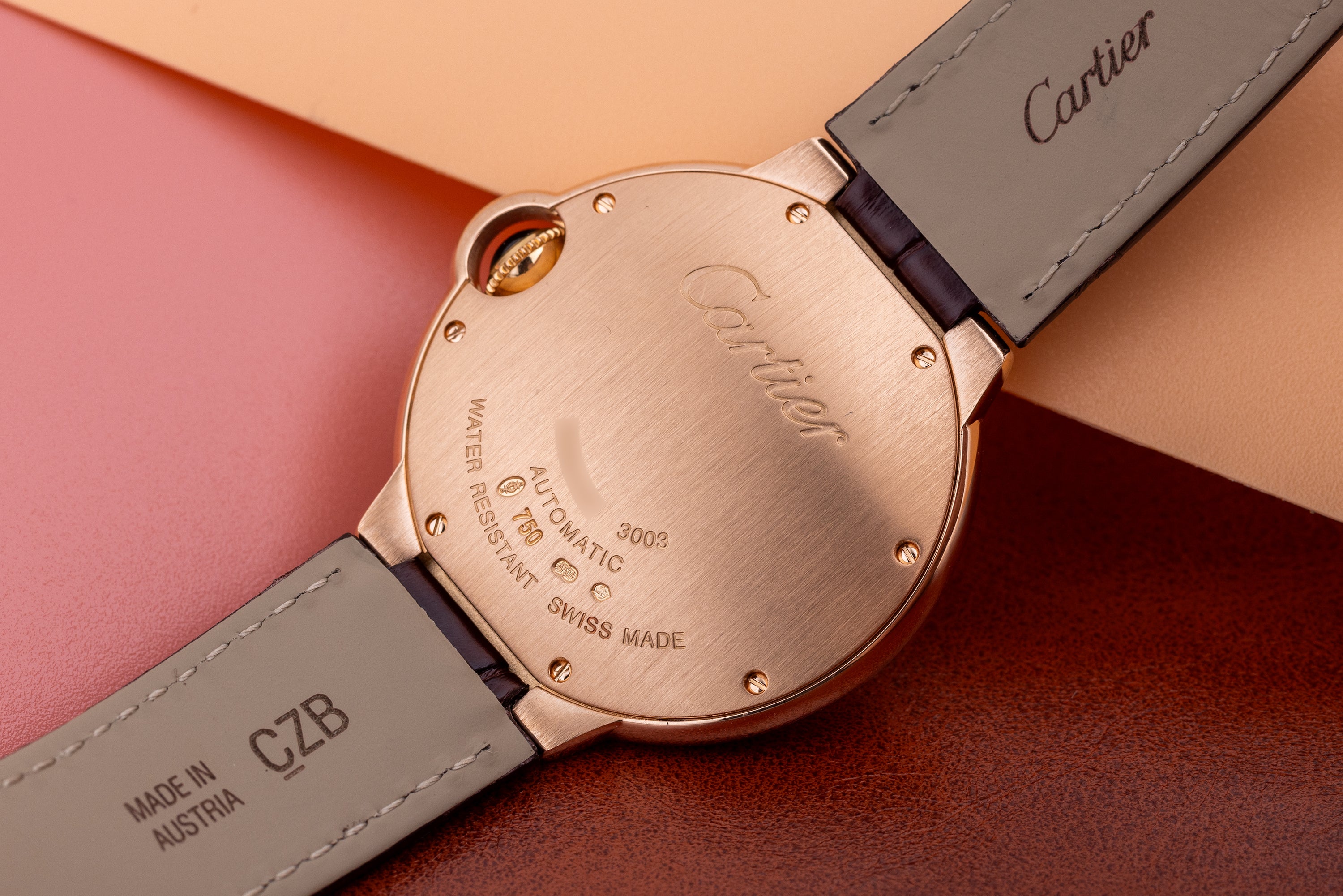 Cartier Ballon Bleu | REF. 3003 | 36mm | 18k Rose Gold | Automatic