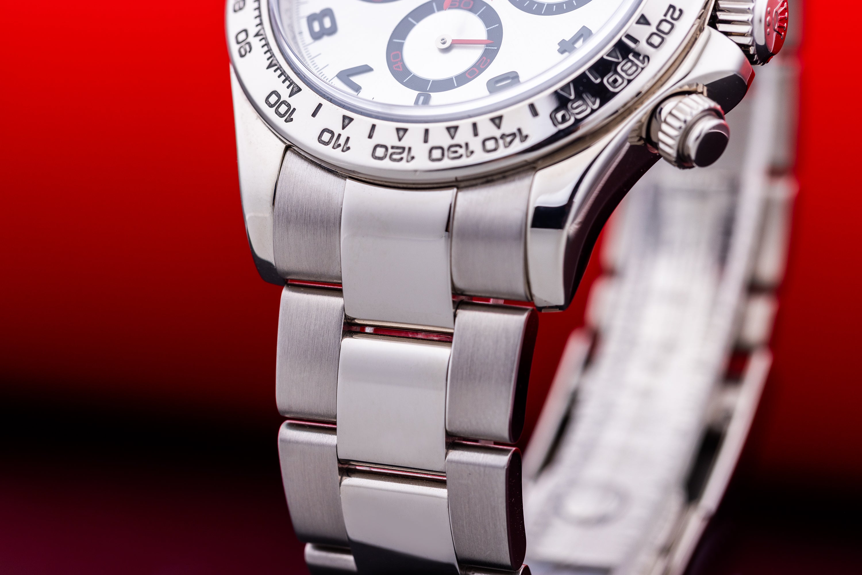 Rolex Daytona 116509 18k White Gold | Silver Racing Dial