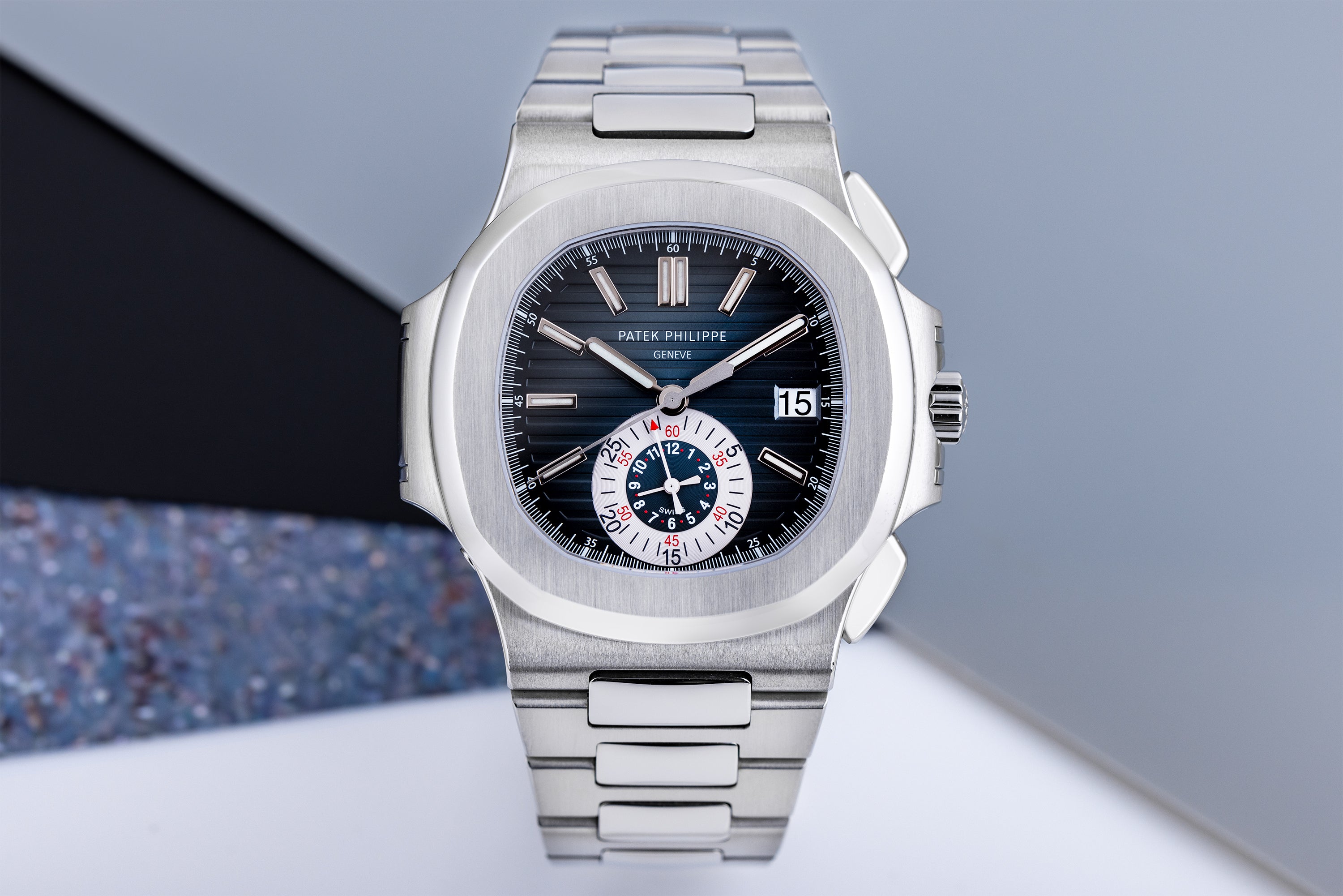 Patek Philippe Nautilus Chronograph | REF. 5980/1A-001 | 2012 | Box & Papers | Stainless Steel