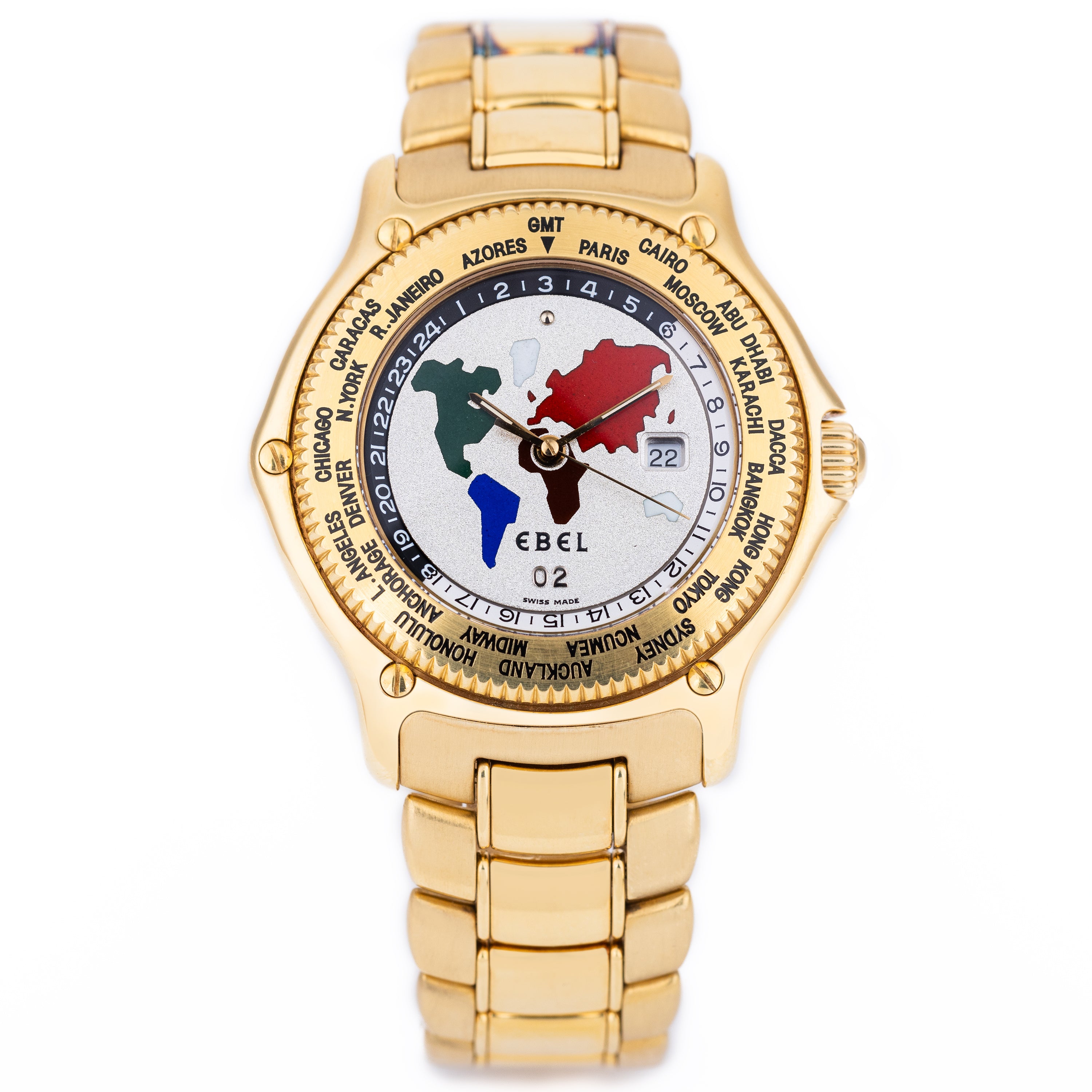 Ebel Voyager | REF. 8124913 | 18k Yellow Gold | Automatic | 38mm | 1990's