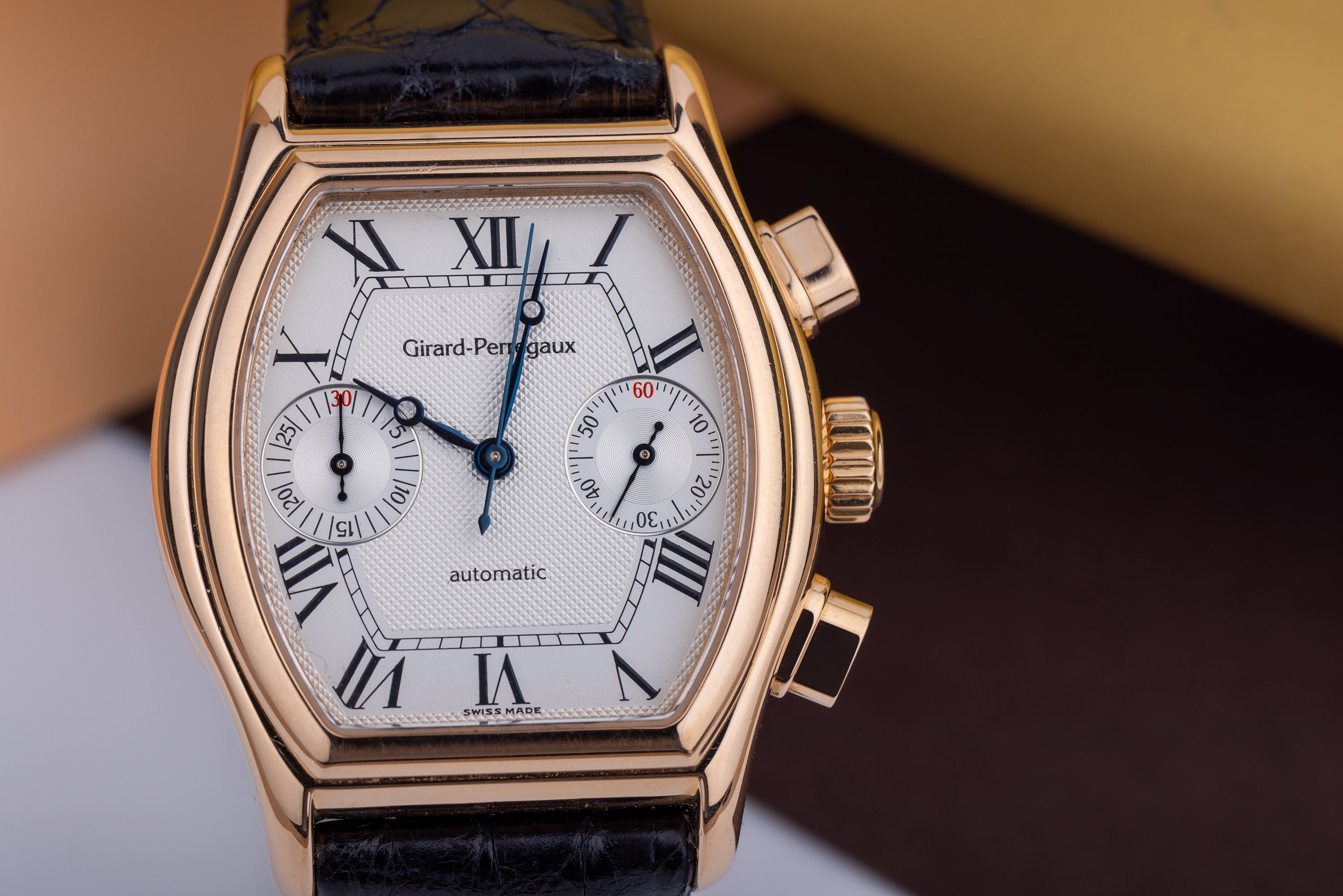 Girard-Perregaux Richeville | REF. 2750 | 18k Rose Gold | 36mm | Automatic | 1990's