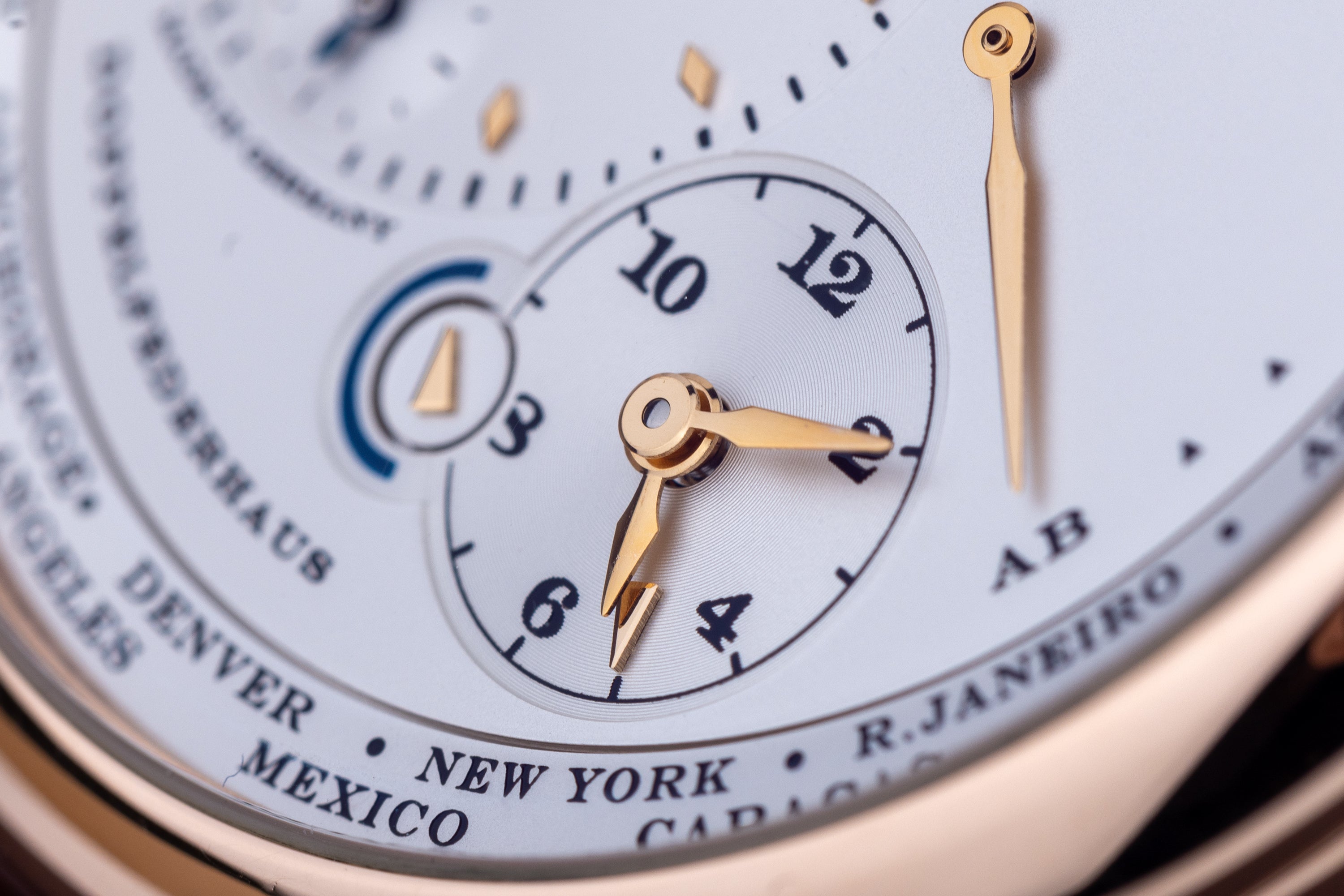 A. Lange & Söhne Lange 1 Time Zone | REF. 116.032 | 18k Rose Gold | Silver Dial | Box & Papers | 2009