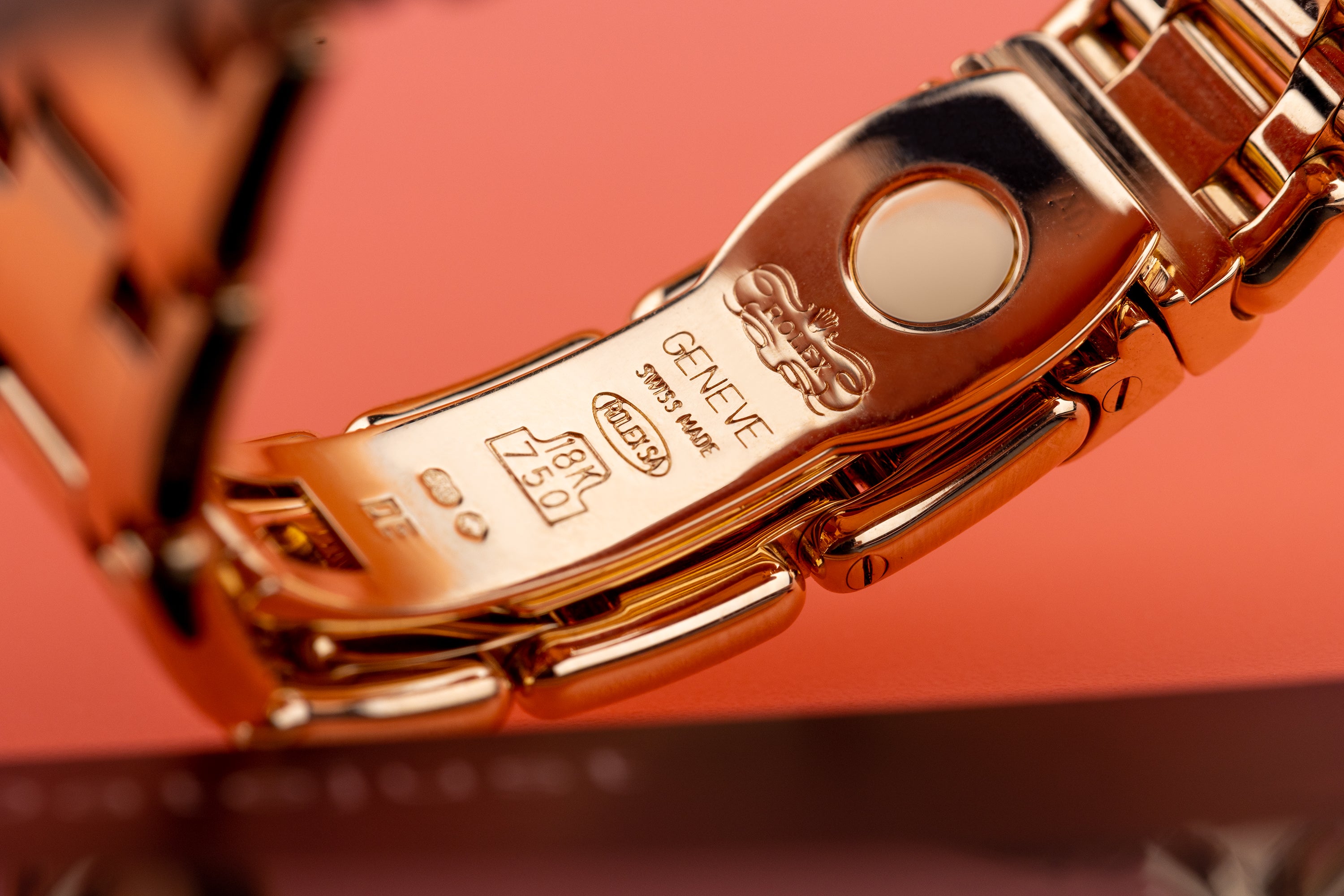 Rolex Lady DateJust Pearlmaster | REF. 80298 | Rose Champagne Dial | Diamond Hours & Bezel | Box & Papers | 18k Yellow Gold