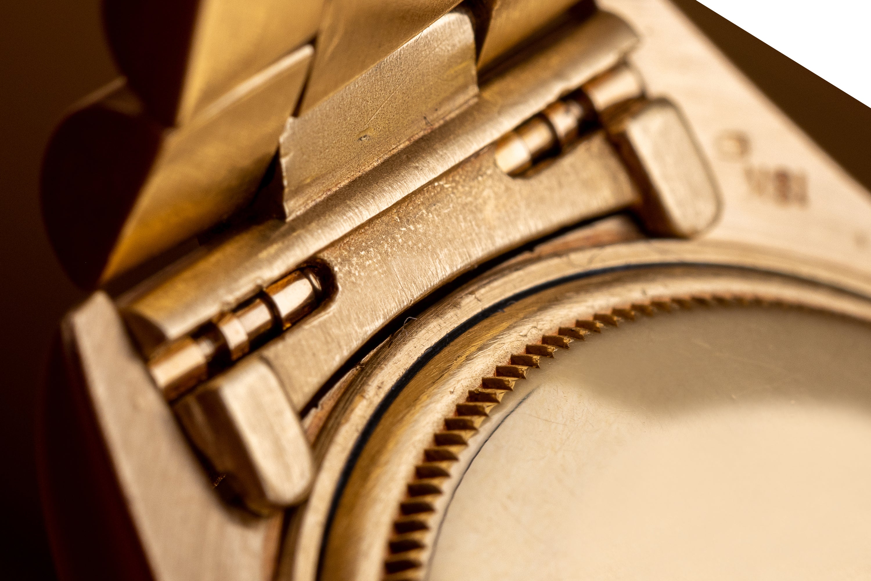 Rolex DateJust 36 | REF. 1601/8 | Gold Dial | 18k Yellow Gold | Rolex Service Papers