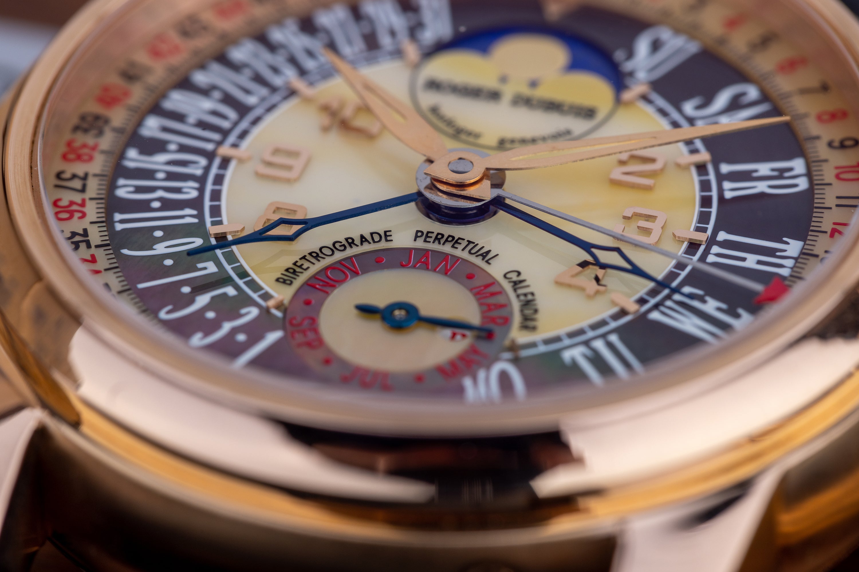 Roger Dubuis | REF. HO43 55710 5 | Hommage Biretrograde Perpetual Calendar | 18k Rose Gold | 43.5mm | Limited 28 Pieces | Box & Papers | 2004