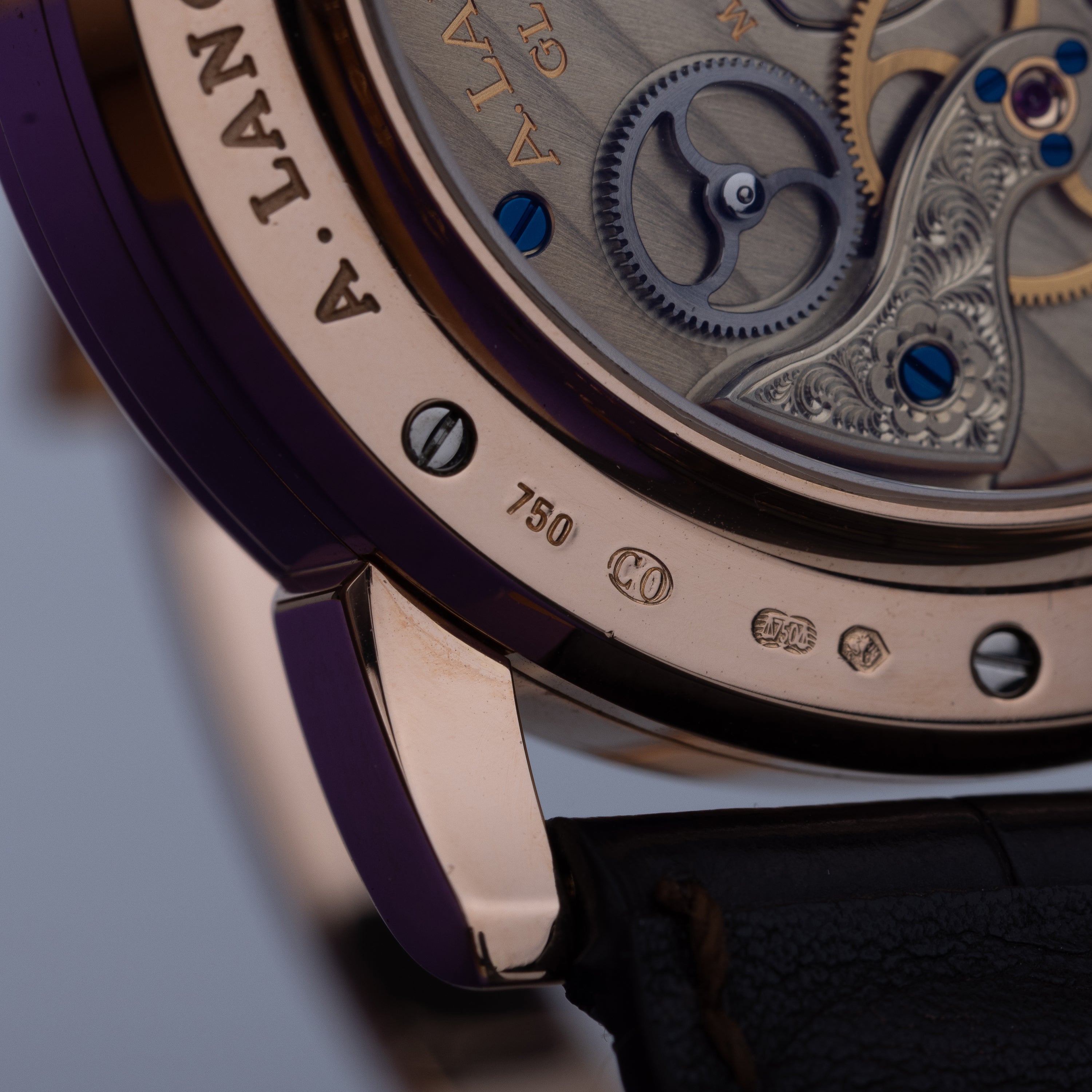 A. Lange & Söhne Lange 1 Time Zone | REF. 116.033 | 18k Rose Gold | Grey Dial | 2009 | Box & Papers