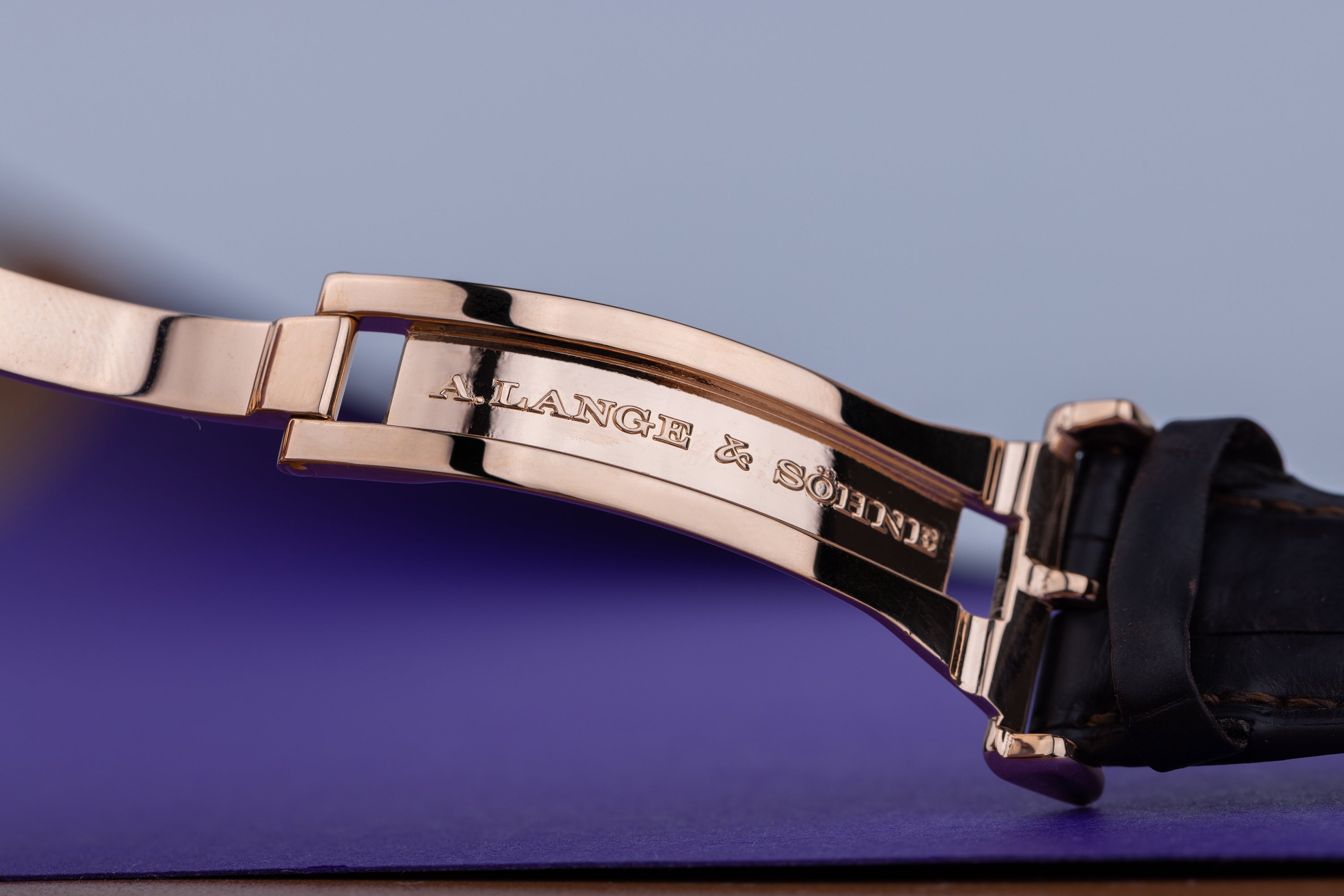 A. Lange & Söhne Lange 1 Time Zone | REF. 116.033 | 18k Rose Gold | Grey Dial | 2009 | Box & Papers