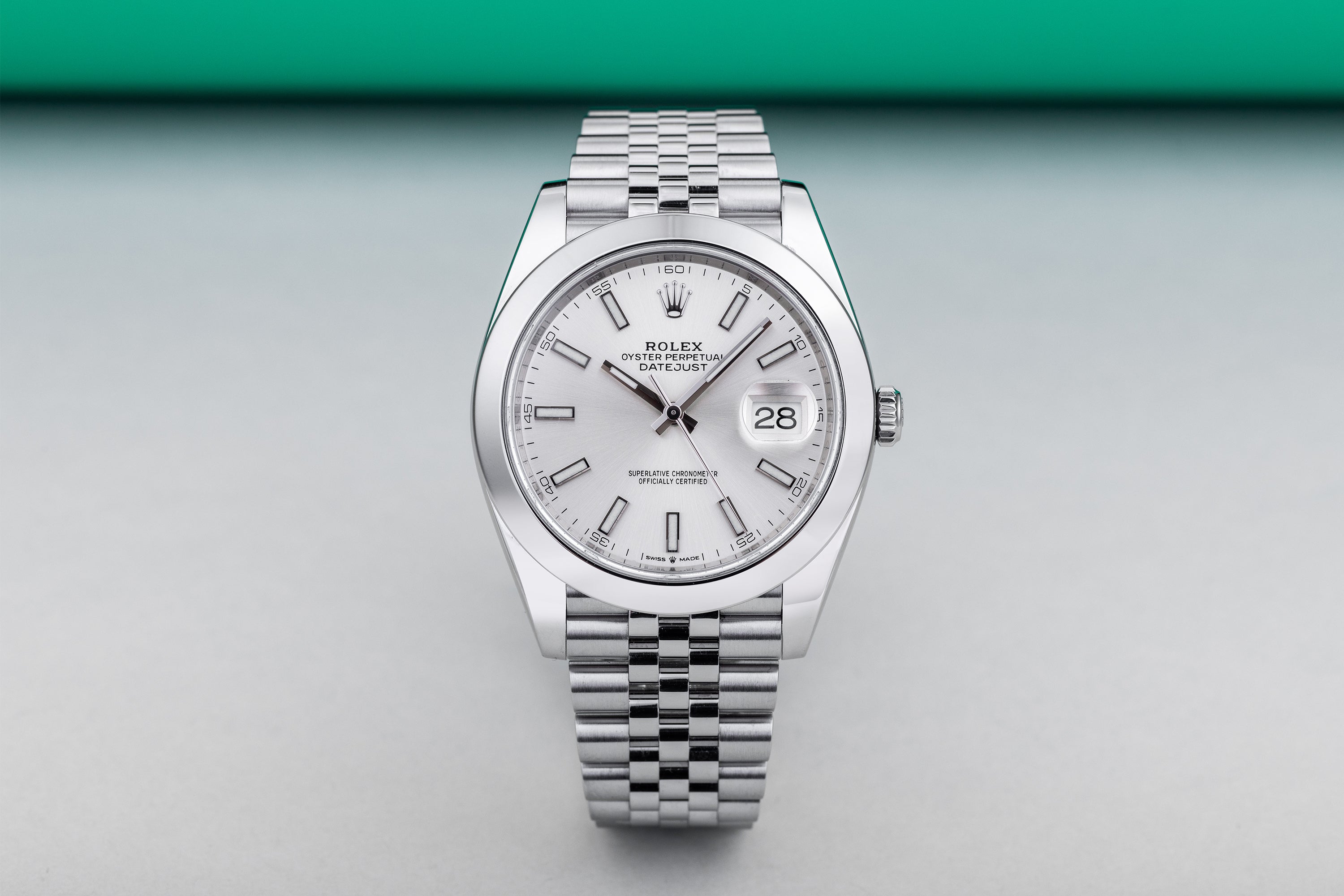 Rolex DateJust 41 | REF. 126300 | Silver Dial | Box & Papers | Stainless Steel | 2021