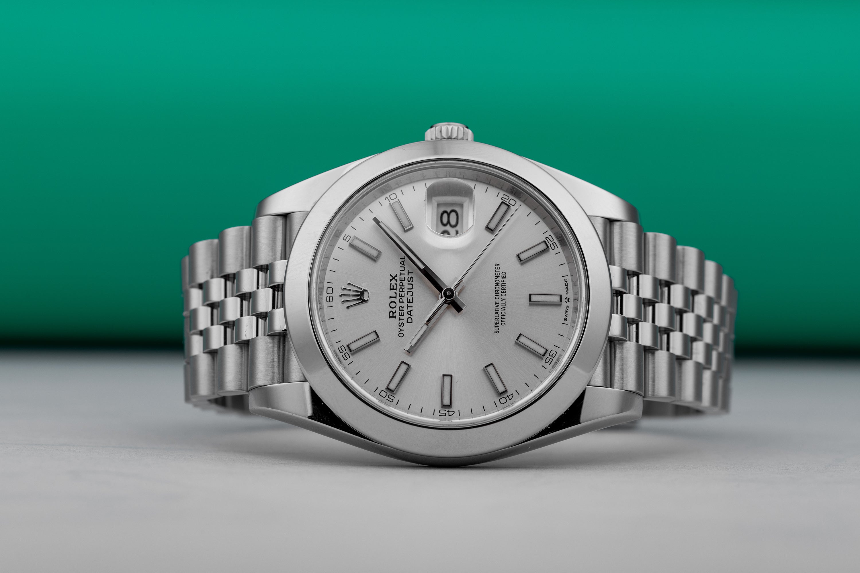 Rolex DateJust 41 | REF. 126300 | Silver Dial | Box & Papers | Stainless Steel | 2021