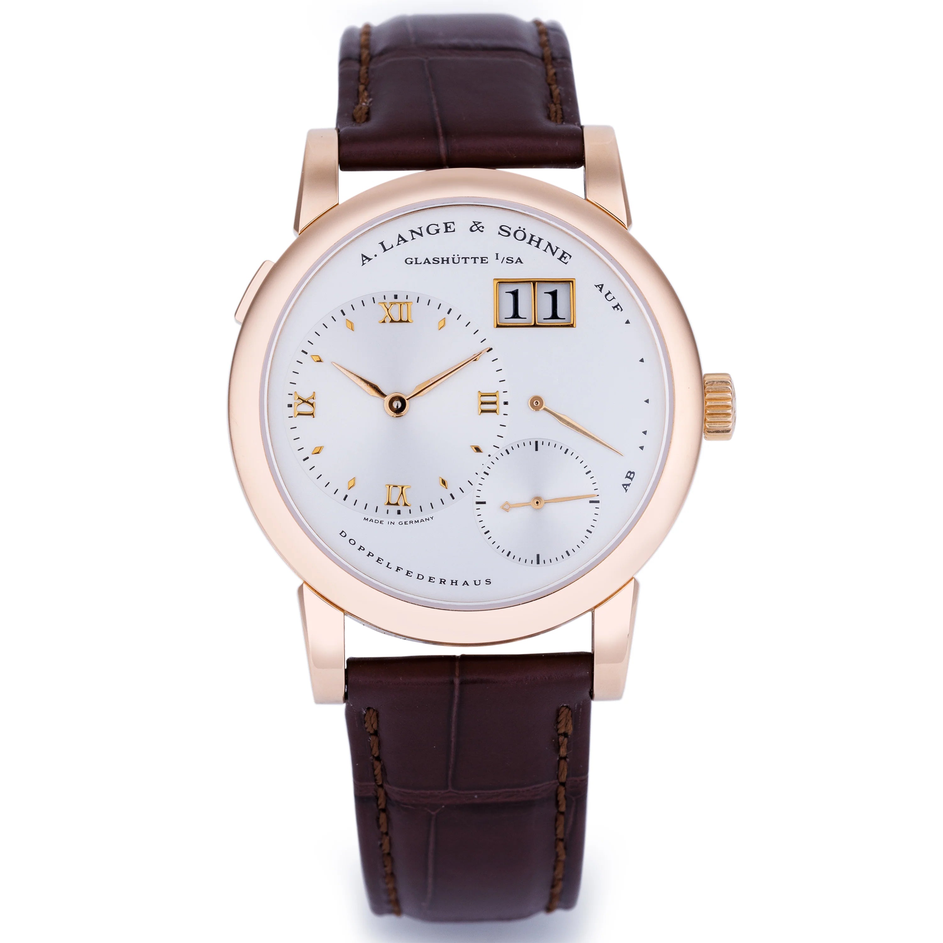 A. Lange & Söhne Lange 1 | REF. 101.032 | 18k Rose Gold | Silver Dial | 38.5mm | Box & Papers | 2000