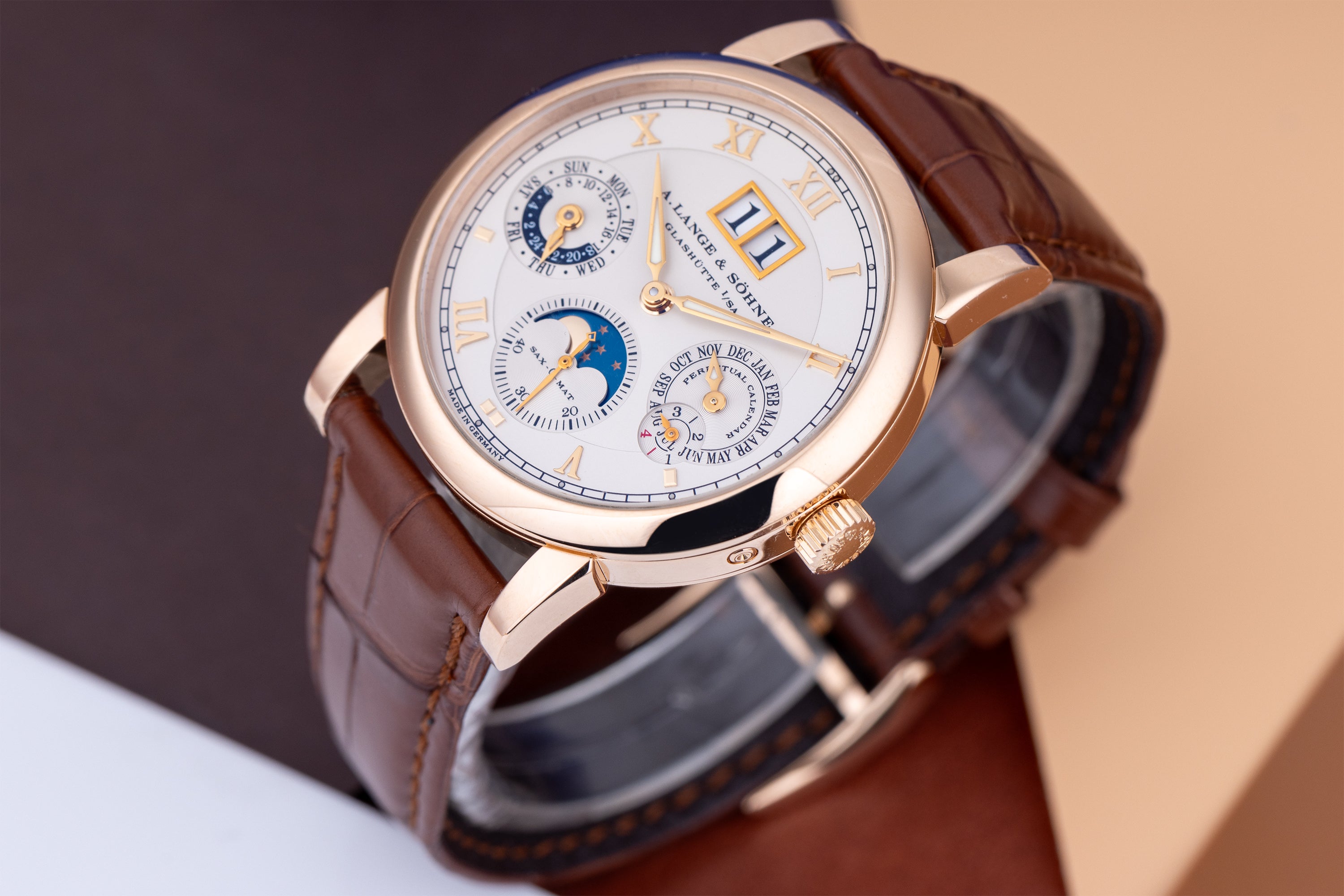 A. Lange & Söhne Langematik Perpetual | REF. 310.032 | 18k Rose Gold | Box & Papers | 38mm