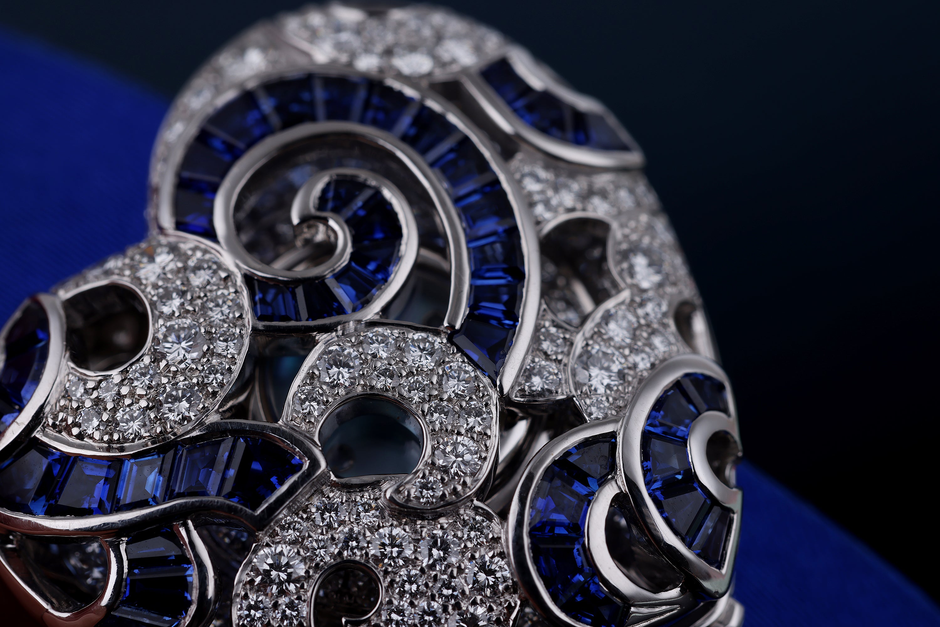 Rare Audemars Piguet Vintage Heart-Shaped Ladies Wristwatches | Set of 3 | REF. 67039BC | Emerald, Ruby & Sapphire Variety | Mother of Pearl Dial | 18k White Gold | Circa 1990's